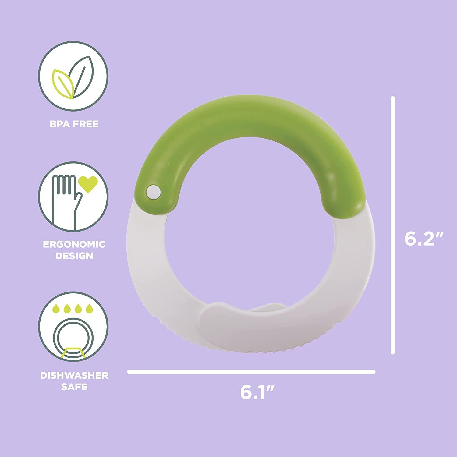 Chef'n SaladShears Lettuce Chopper White Effortlessly Cut and Chop