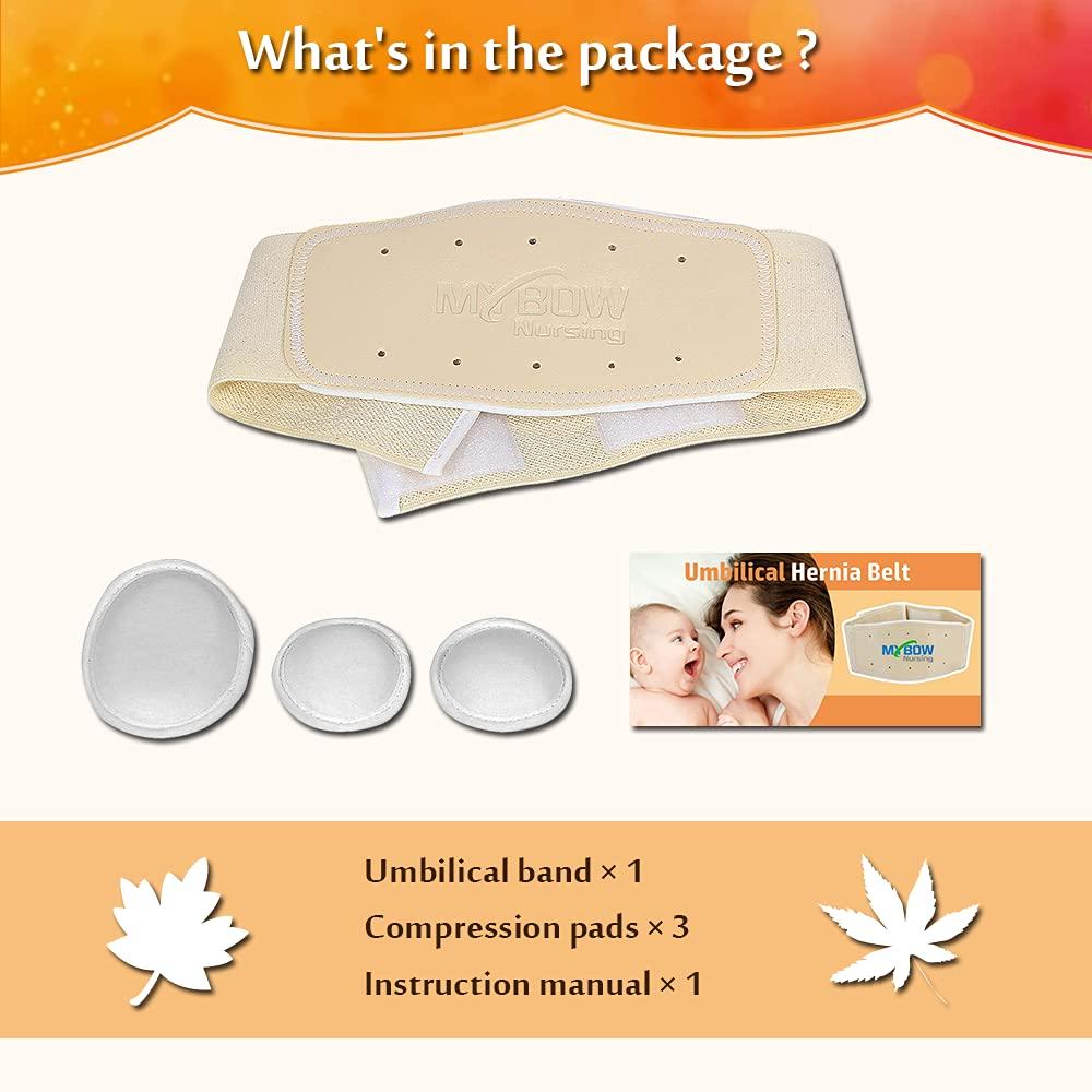 Umbilical Hernia Belt Baby Belly Button Band Infant Newborn Belly