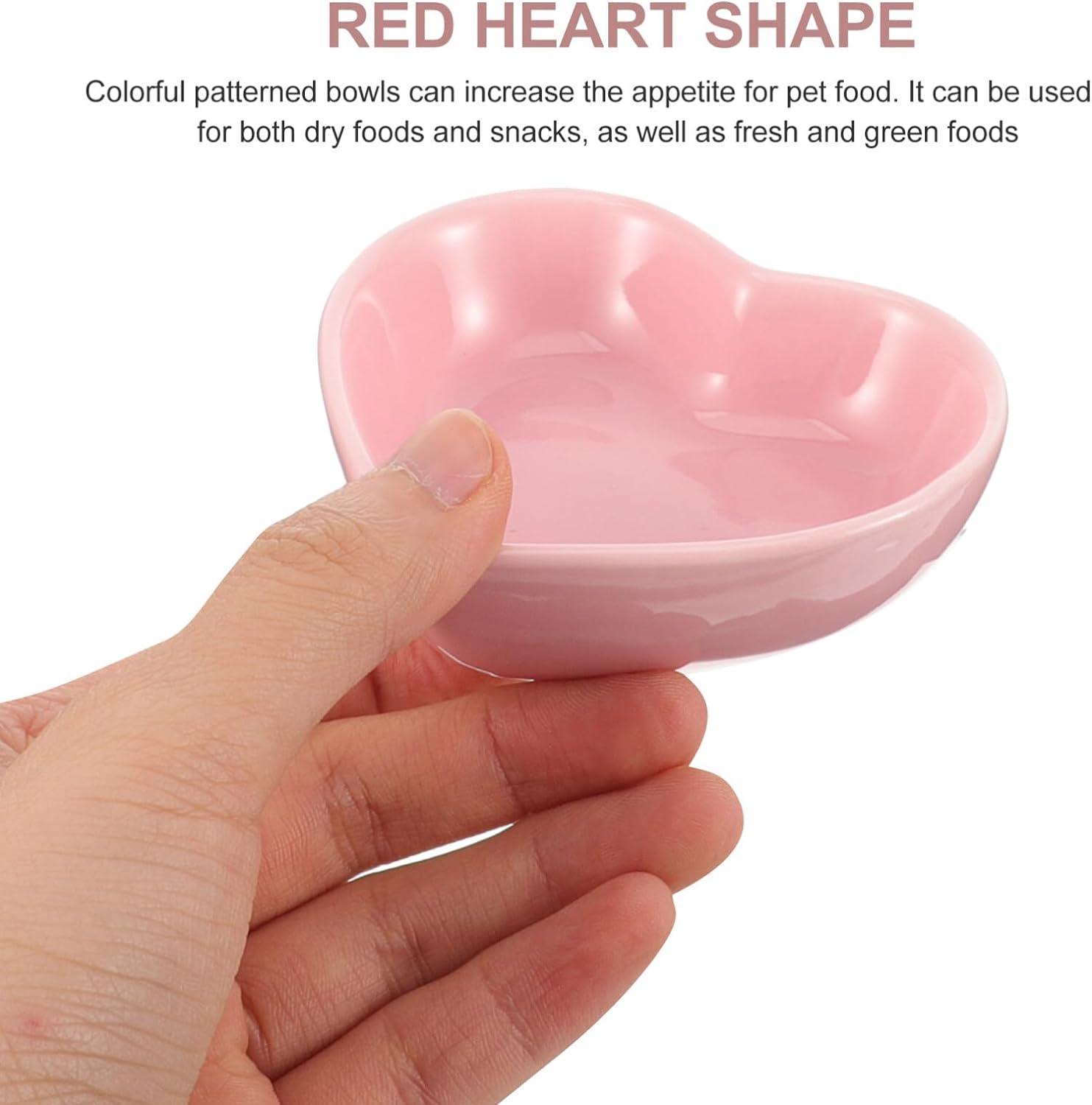 Hamster Bowl Ceramic Chewing Food Dish Water Bowl For Small Rodents Hamsters Guinea Pig Hedgehoggreen