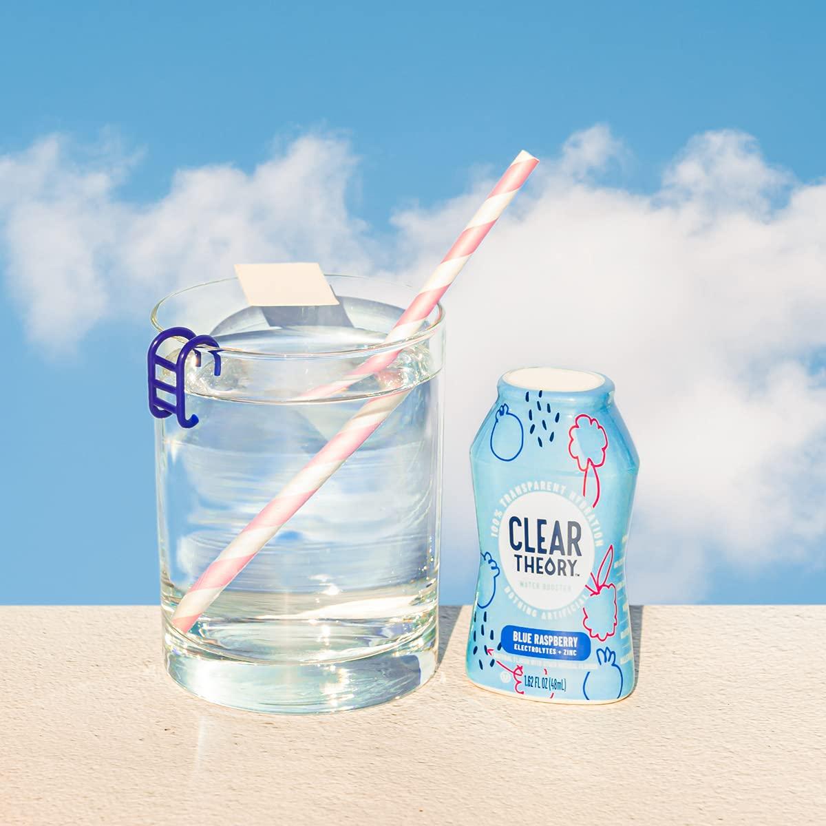 Clear Theory Electrolyte Water Flavoring Drops for Kids Blue