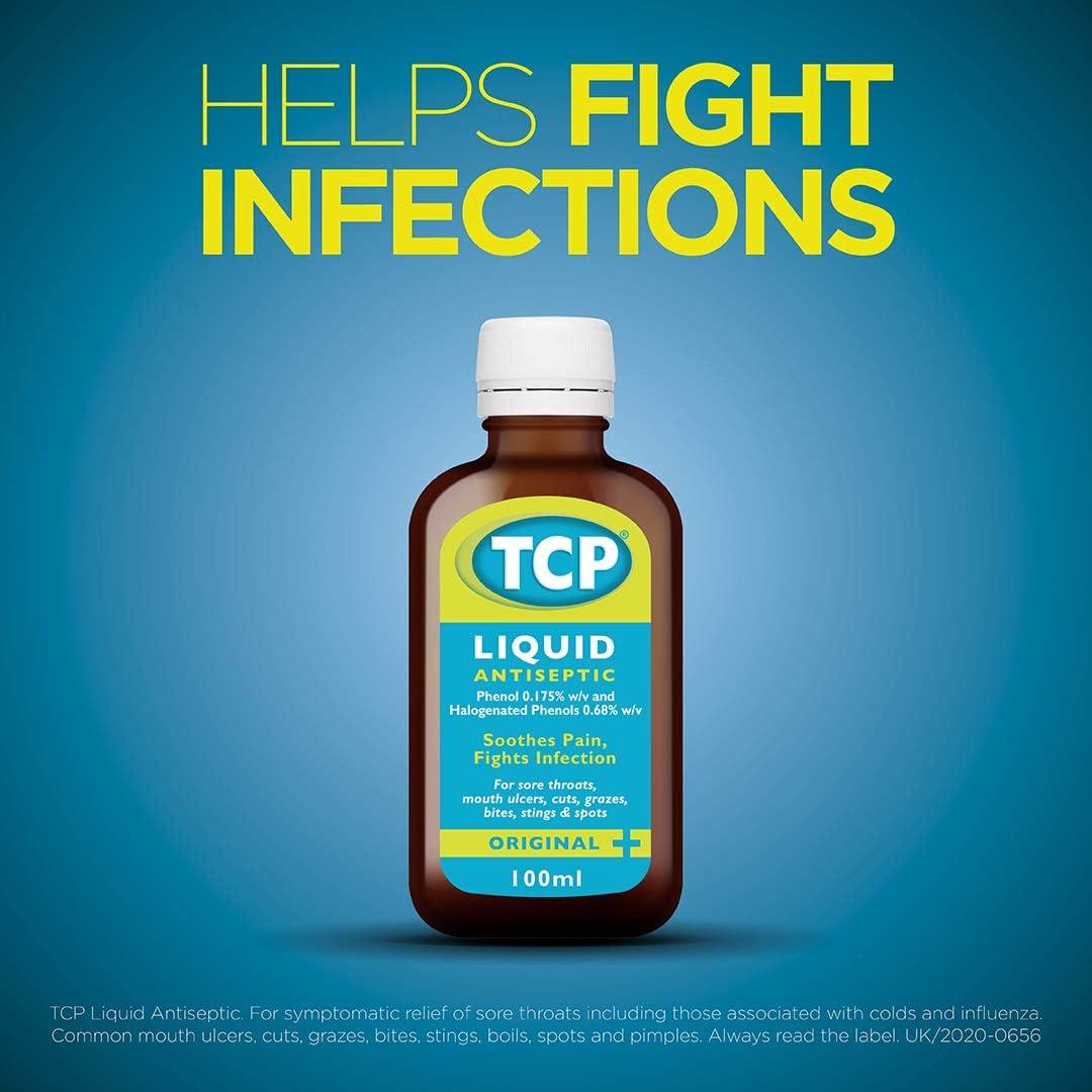 Tcp Original Antiseptic Liquid 200ml Effective Antiseptic Solution