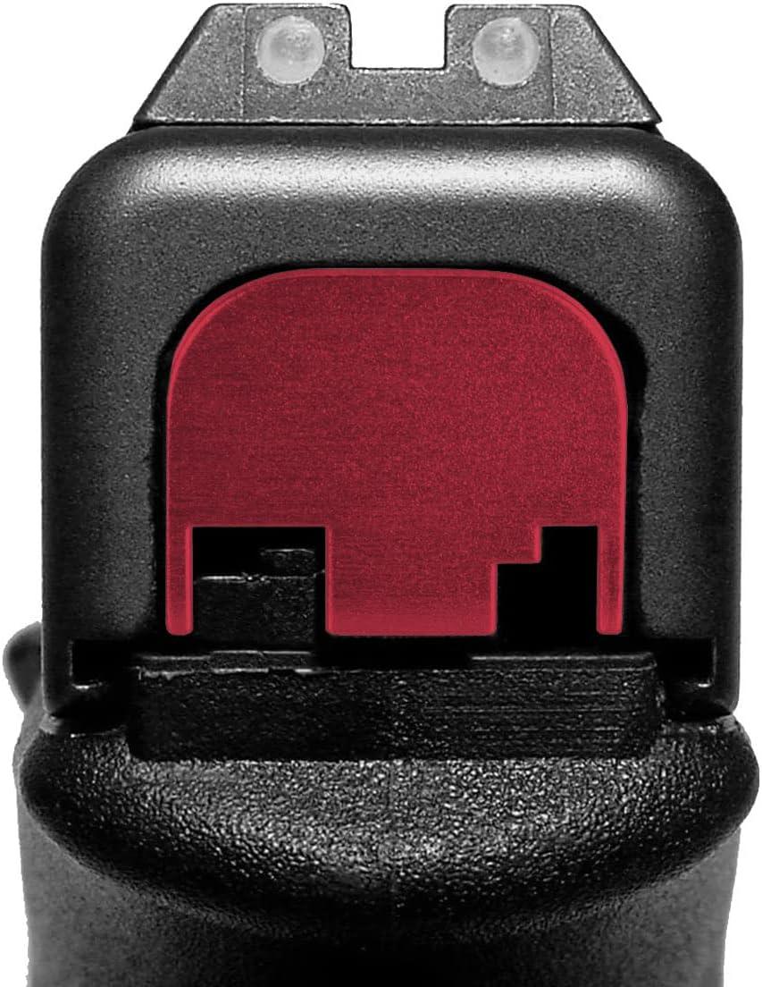 NDZ Performance Glock Rear Slide Cover Plate - 101st Airborne Laser Engraved Black