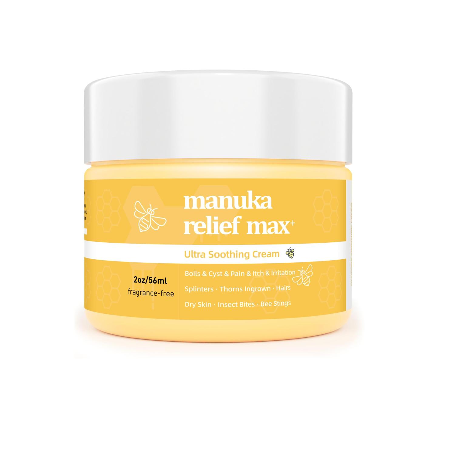 Manuka Honey Oil Balm Natural Antifungal Cream Boils Cyst Removal