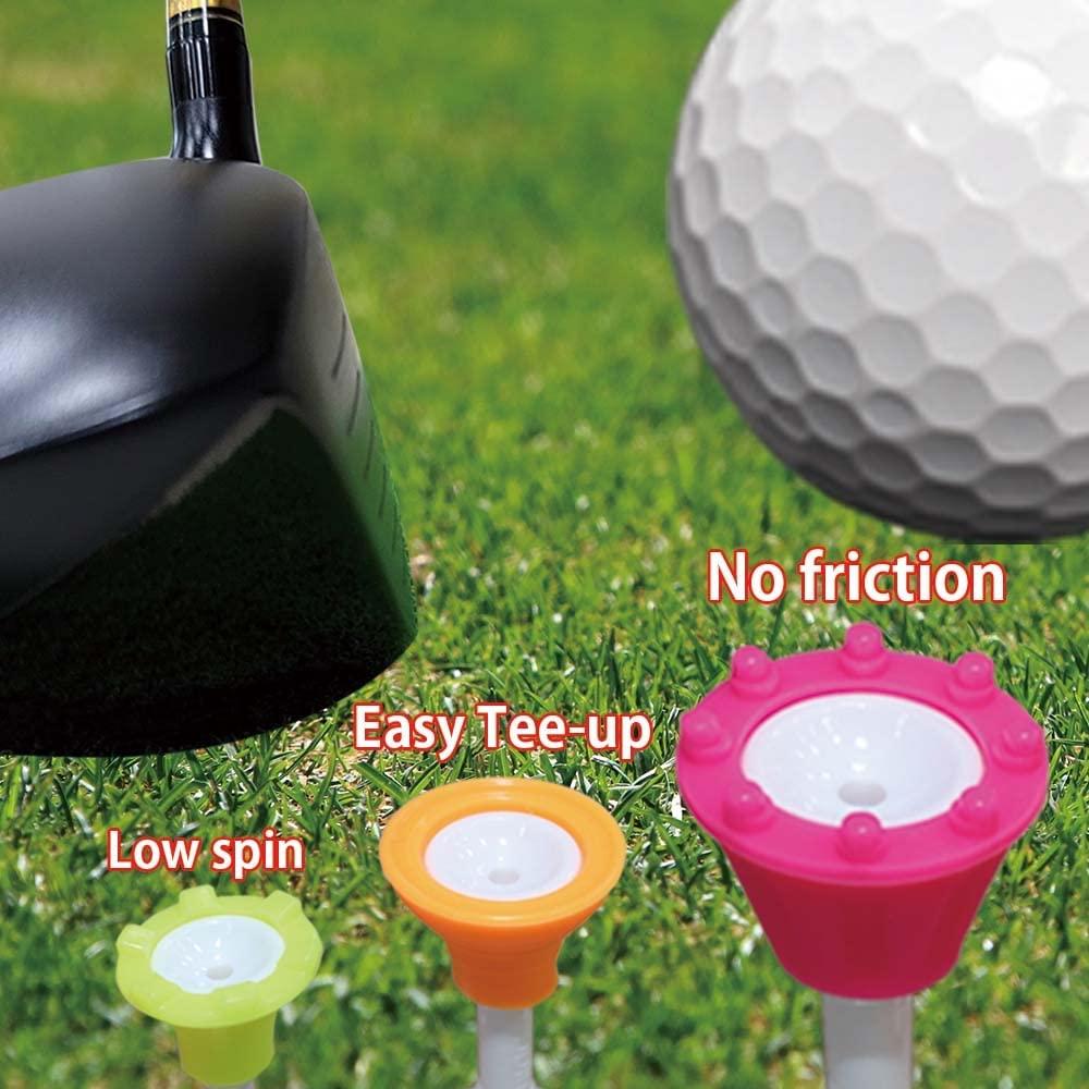Kaufe 79mm/90mm 5Pcs Golf Training Ball Tee Magnetische Step Down