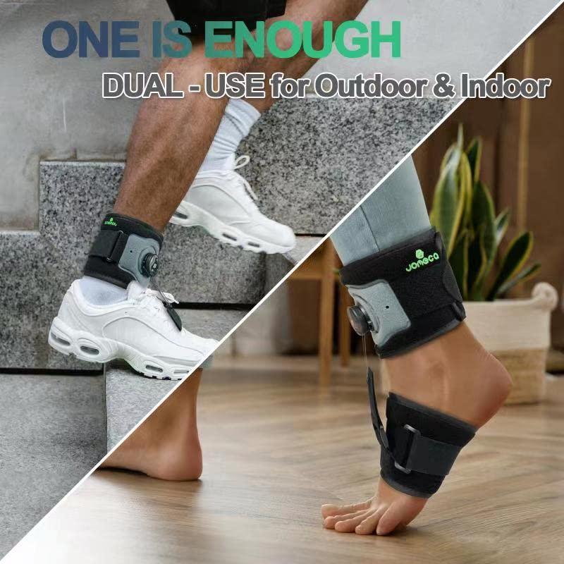 JOMECA Foot Drop Brace ReelAdjust Dorsiflexion AFO for Women & Men