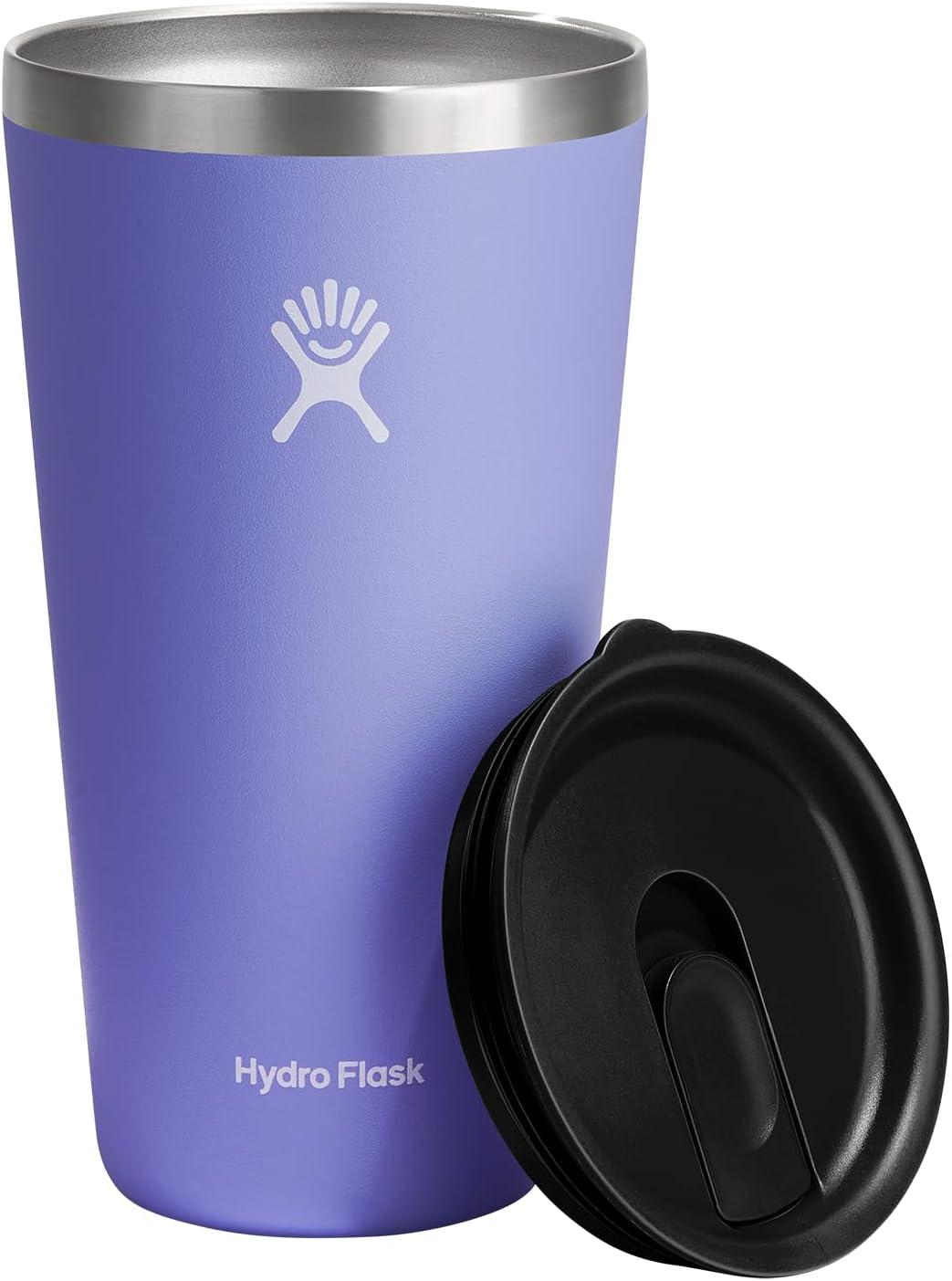 Hydro Flask 28oz Stainless Steel Tumbler - Insulated Travel Cup with Black  Lid | Buy Now with Express International Delivery | GoSupps.com