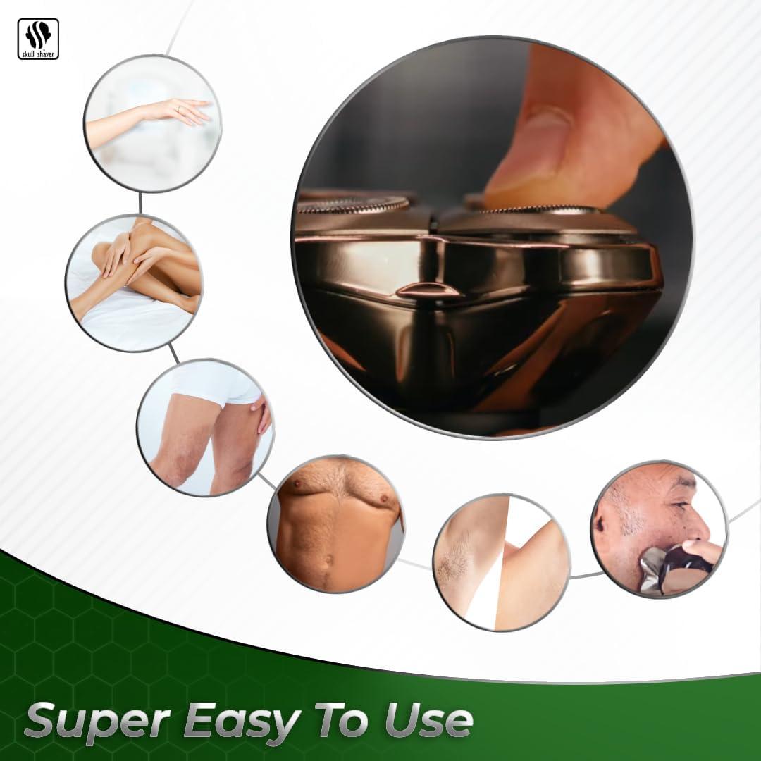 Buy Skull Shaver Baron PRO 4Head Replacement Blade for Pitbull Palm