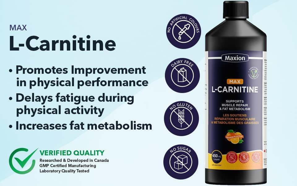 Maxion L-Carnitine 1500mg with Vitamin B5 to Aid in Muscle Recovery After Exercise Orange Flavour 450 mL (1) | Buy Now with Express International Delivery | GoSupps.com Maxion L-Carnitine 1500mg with Vitamin B5 to Aid in Muscle Recovery After Exercise Orange Flavour 450 mL (1) | Buy Now with Express International Delivery | GoSupps.com