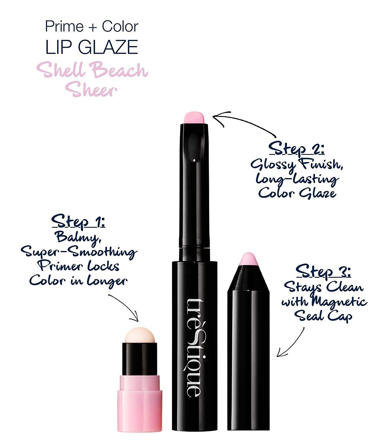 treStiQue Lip Glaze Crayon Lip Gloss Lipstick With Builtin Lip Primer Makeup Lipstick Lipstick