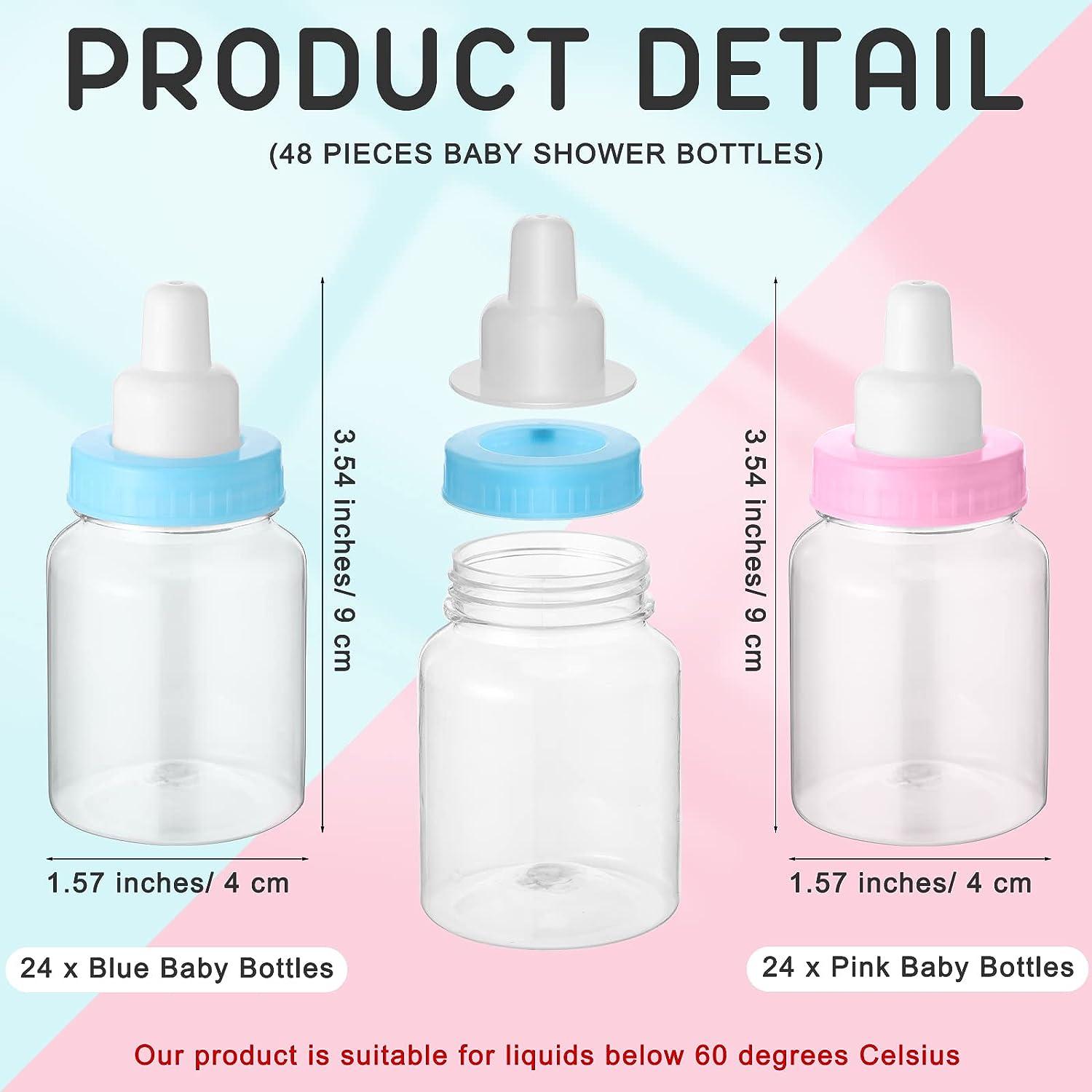 Small plastic baby bottles for favors hotsell
