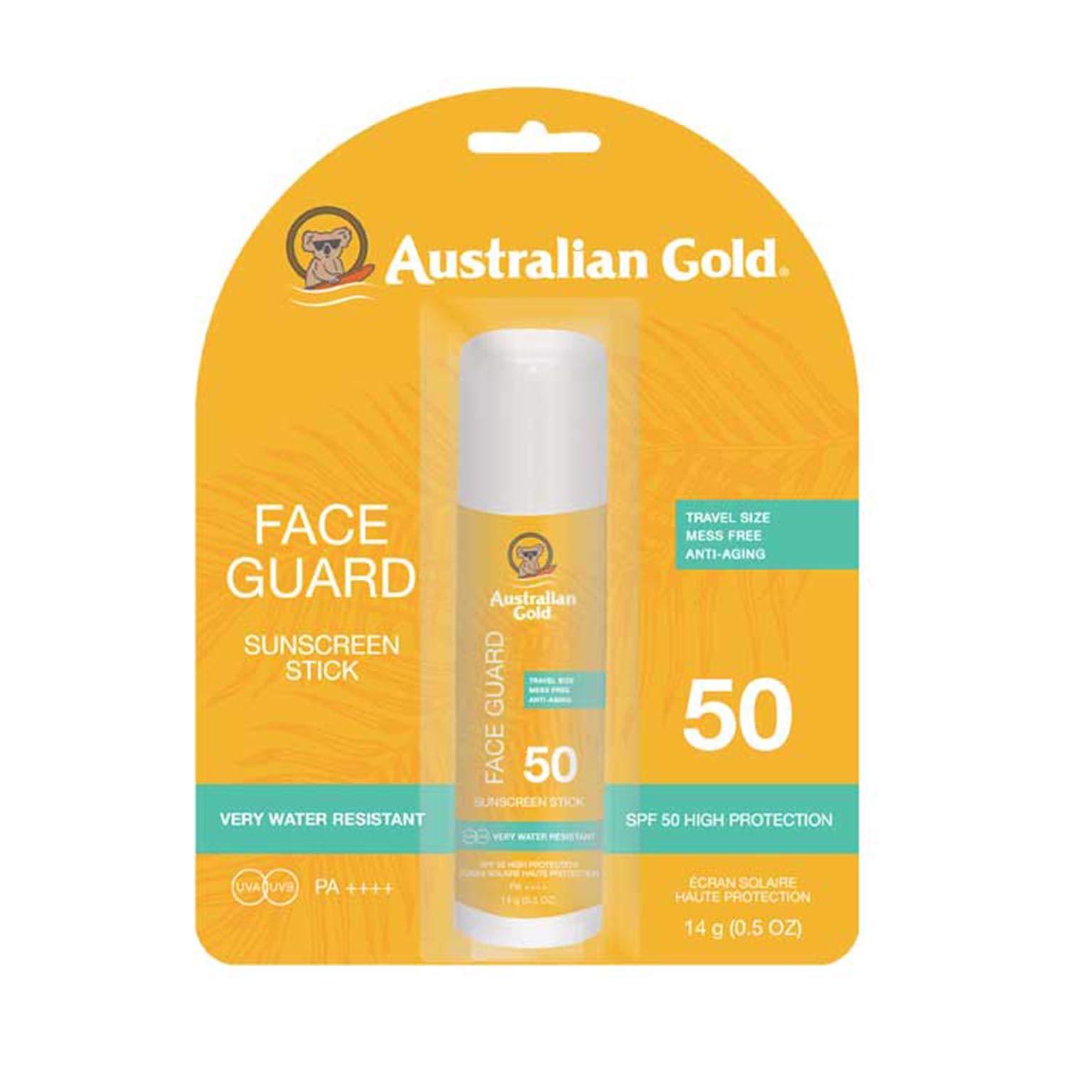 Australian Gold SPF 50 Face Guard Stick 14g 10158