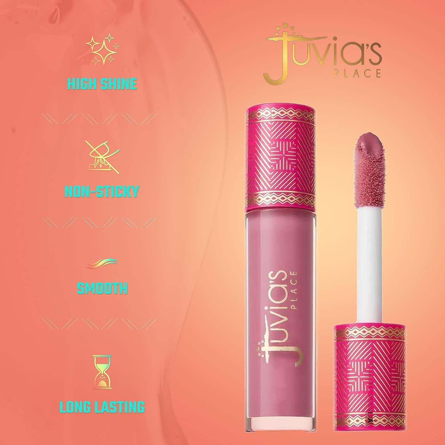 c'est moi beauty reflect lip gloss in bliss Juvia's Place Lip Reflect Non-Sticky Lip Gloss - Hydrating Long-Lasting  Tinted Makeup for Glowy Lips