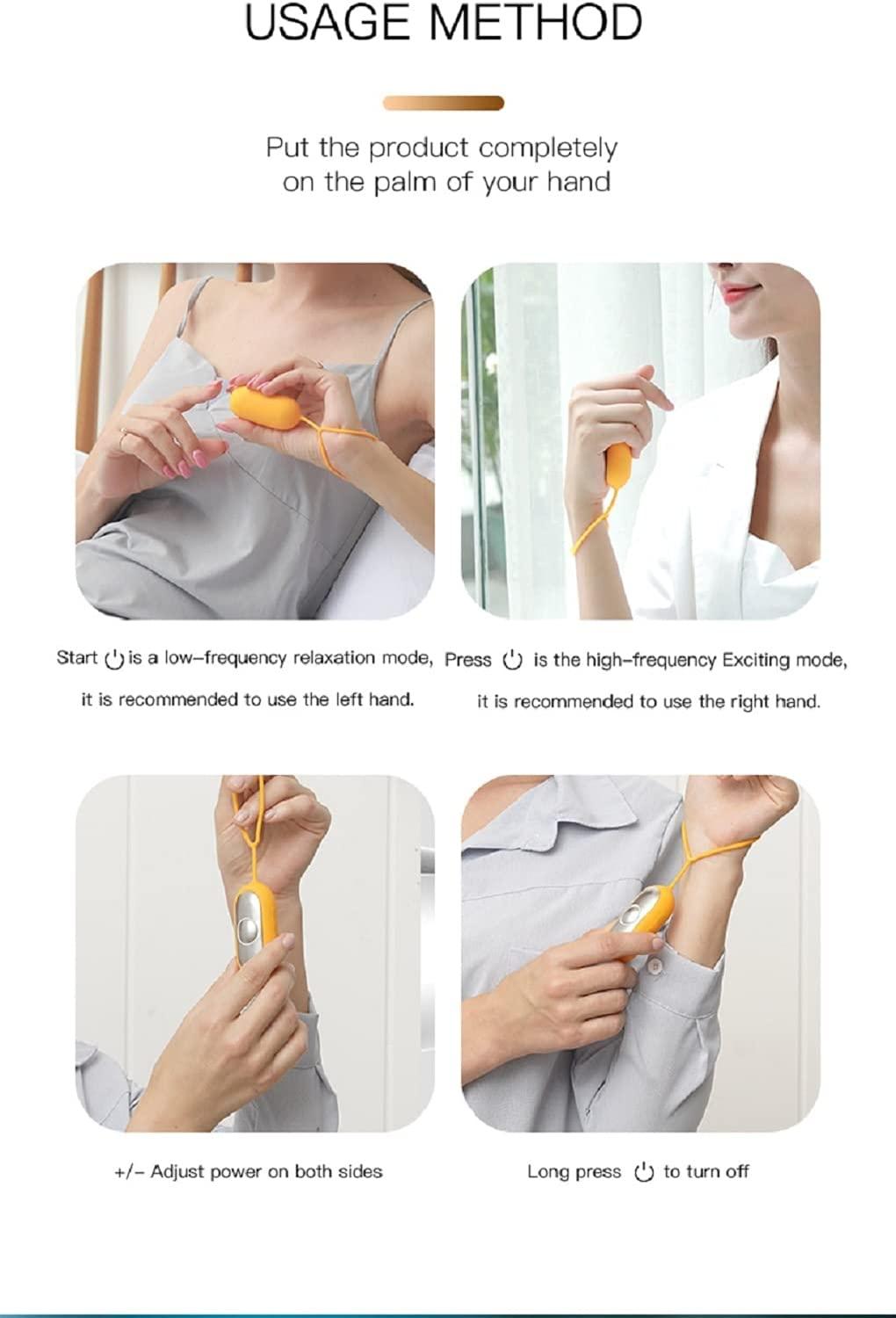 Handheld Ergonomic Sleep Aid Device for Fast Asleep & Anxiety Relief