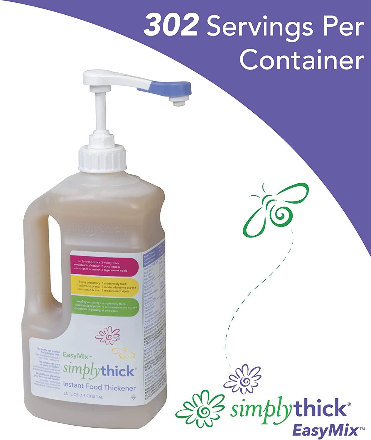 SimplyThick EasyMix Gel Thickener 302 Servings Dysphagia