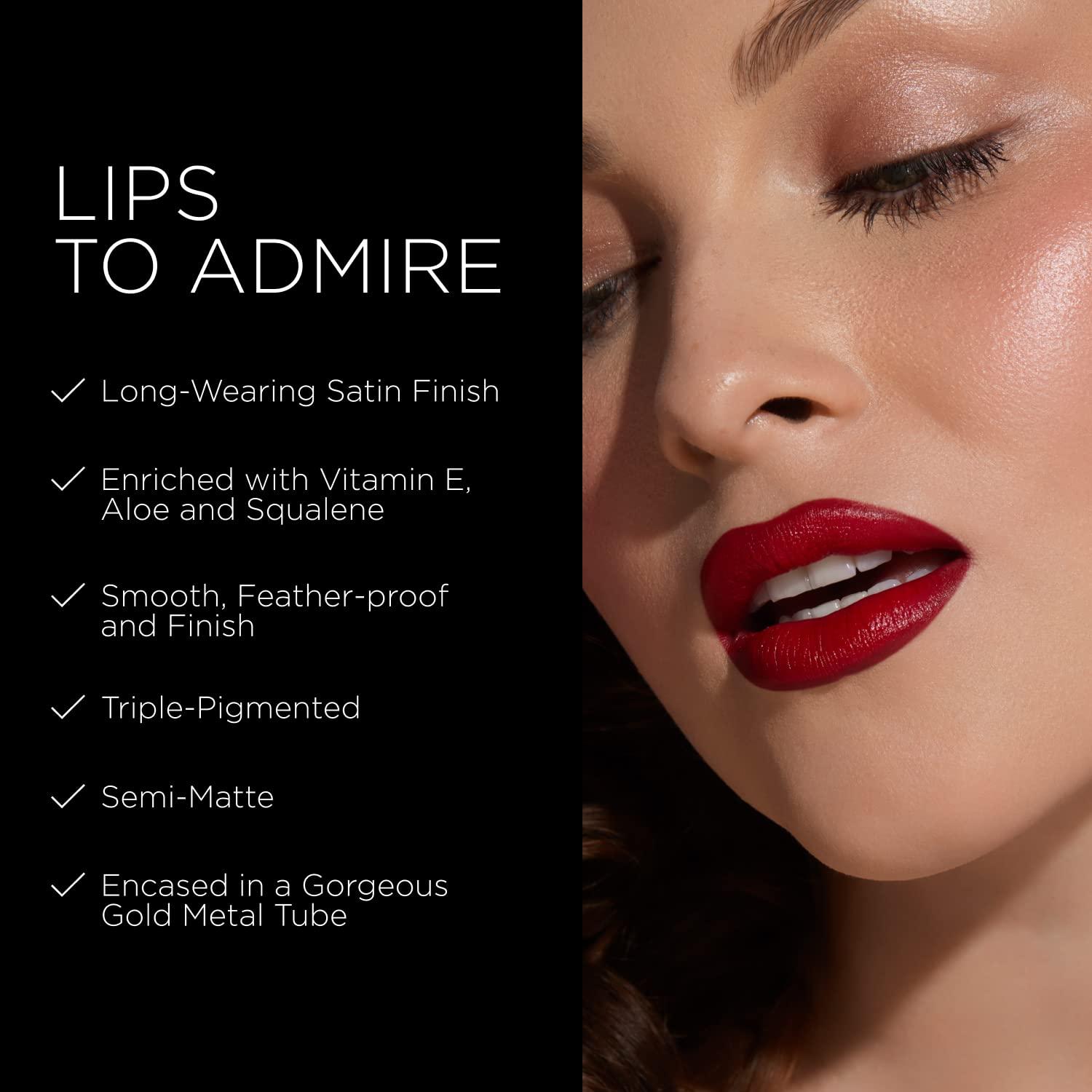 BESAME Victory Red Lipstick 1941 Vintage Shade With Vitamin E