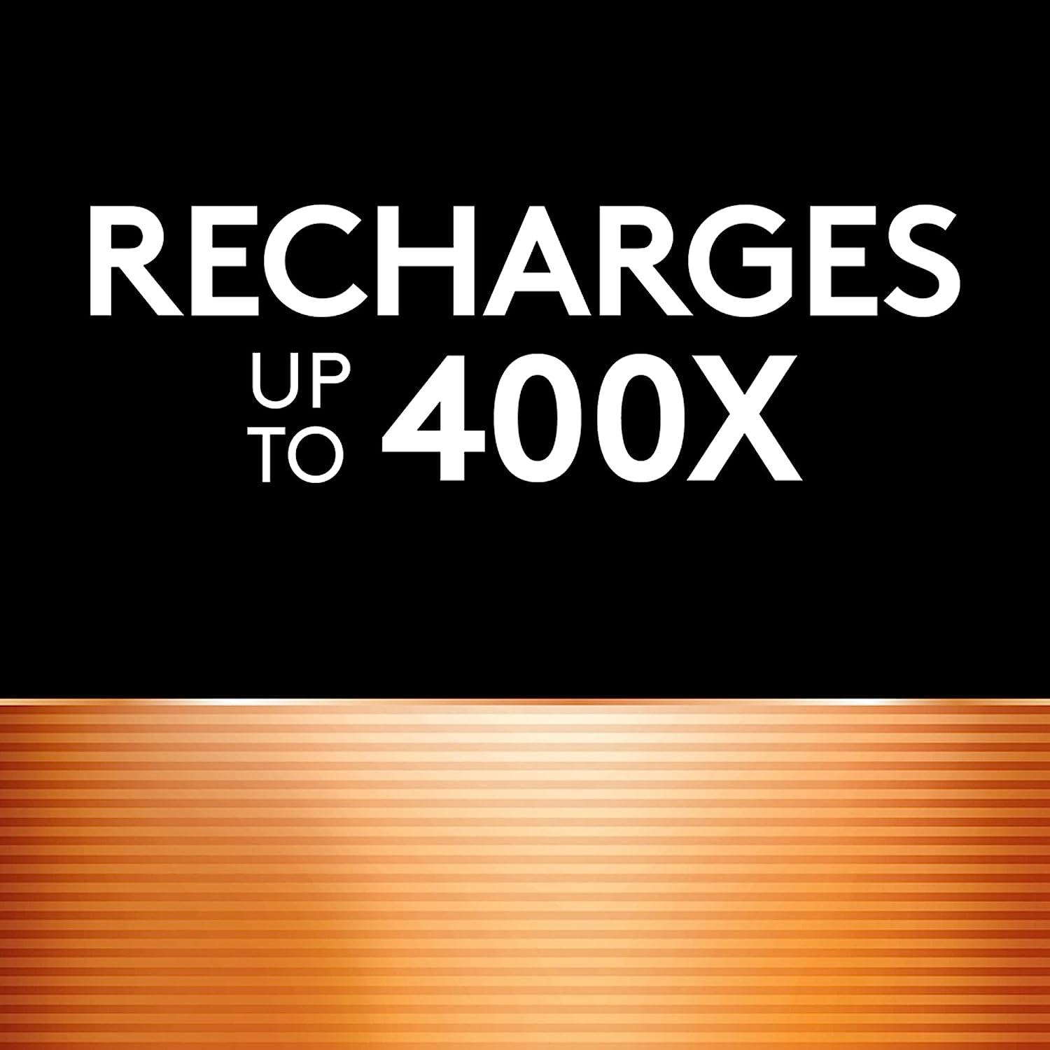 Duracell Rechargeable Ion Speed 4000 Battery Charger, & 2 AA & 2 AAA  Batteries