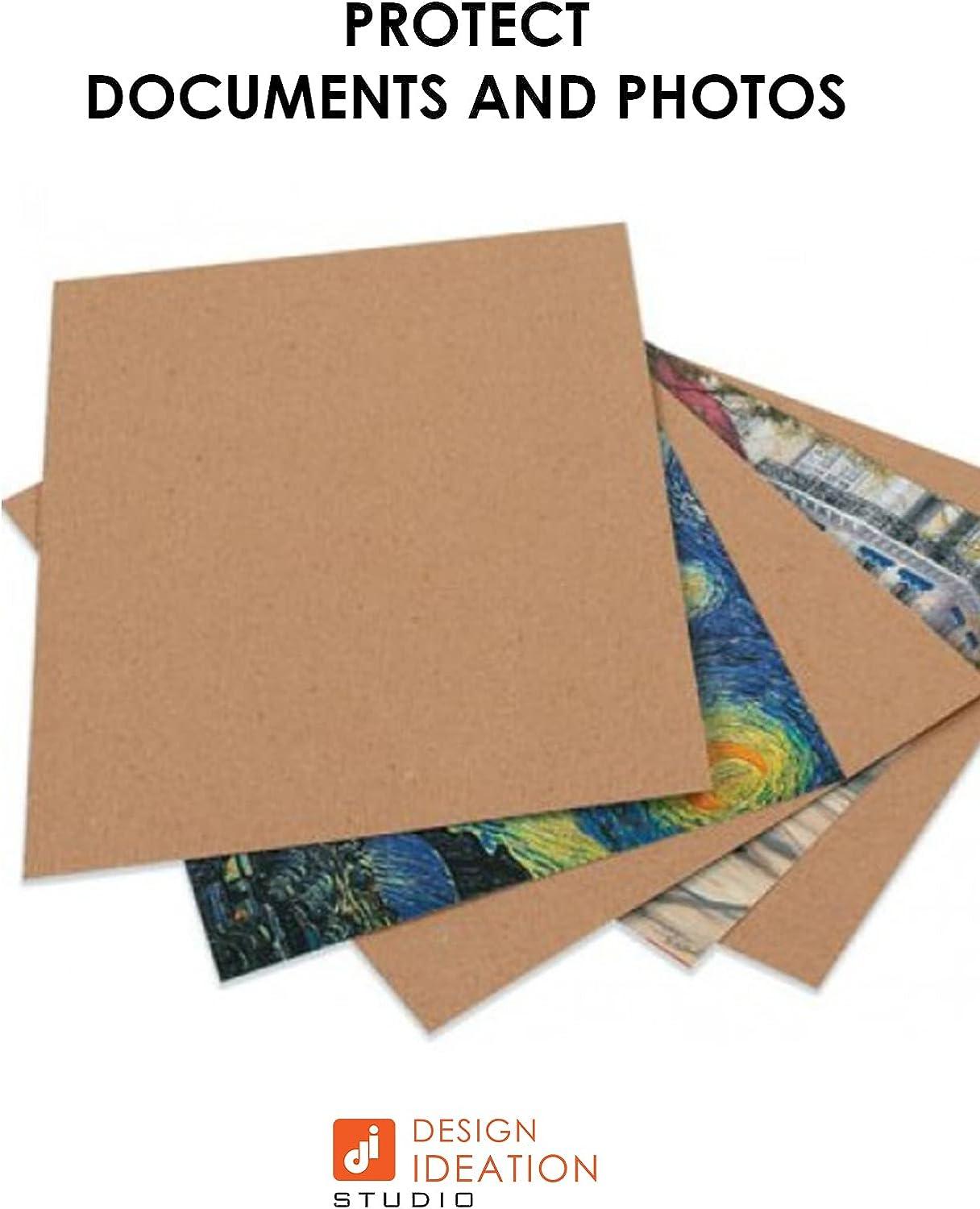 STUDIO 12 Chipboard Sheets. Heavy Weight. Natural Kraft Brown. Great for  Model Building, Scrap Booking, Creative Projects and Protecting Valuable  Photos and documents. (6 Sheets) (8.5 x 11)