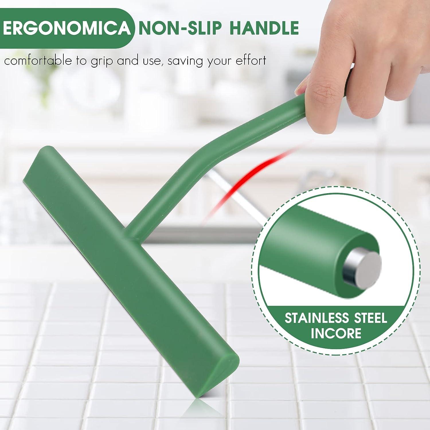 Shower Squeegee for Shower Doors, Shower Squeegee for Glass Doors, Bathroom,  Mirrors, Windows Cars and Tile Walls, Silicone Handle Shower Squeegee -  China Glass Squeegee and Floor Squeegee price