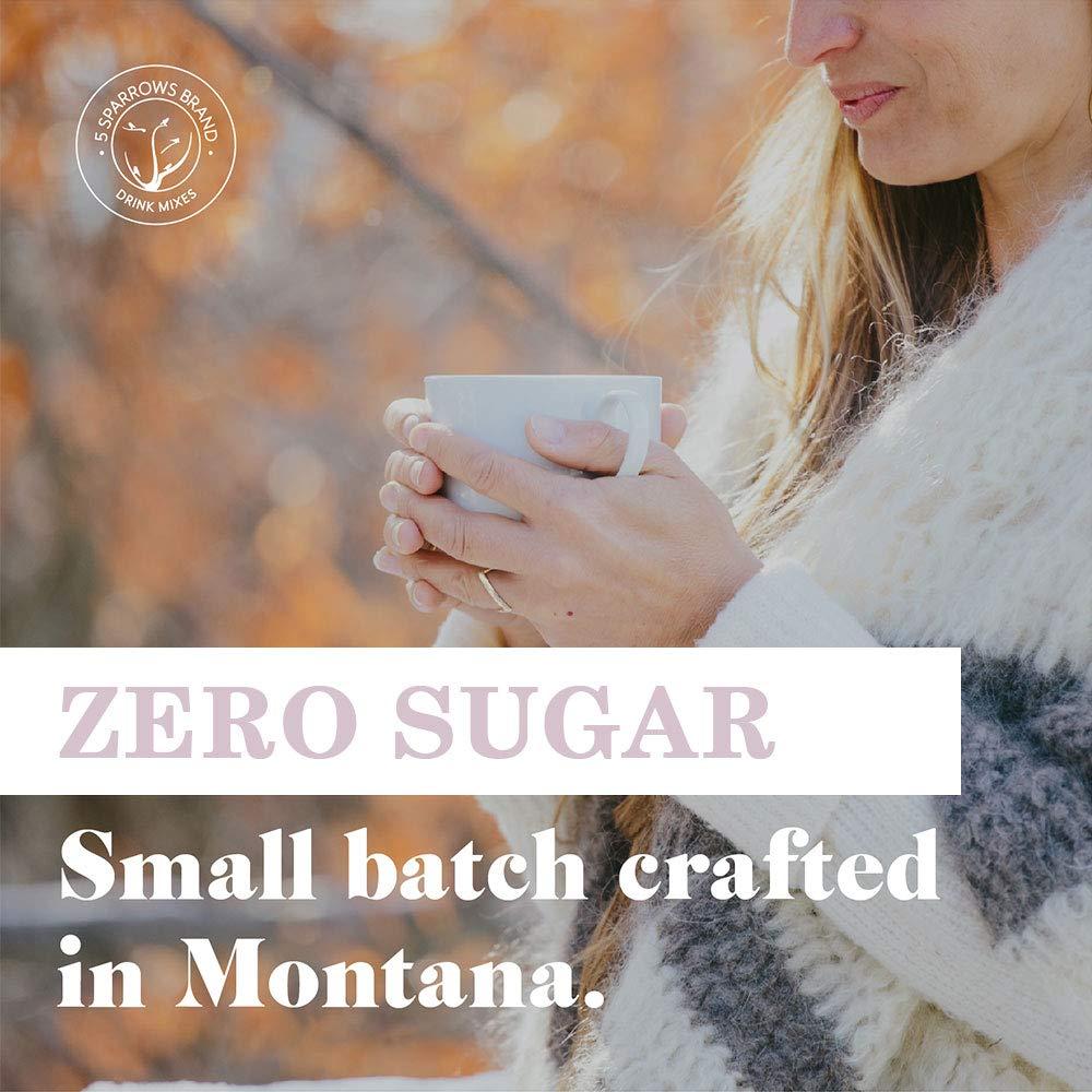 Sparrows SugarFree White Chocolate Drink Mix Diabetic Friendly & Low FODMAP Coffee Creamer