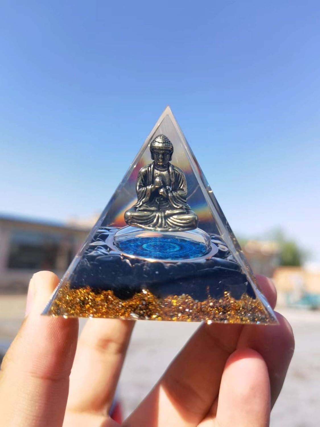 Tree of Life Crystal Pyramid: Energy Quartz Crystals for Healing and ...