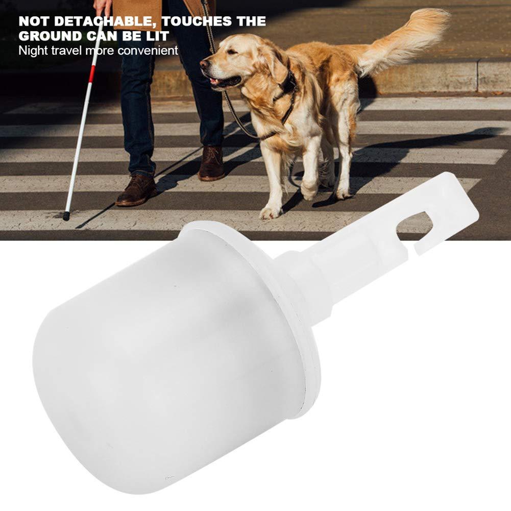 Blind Walking Cane Tip Electric Cane Tip with Light Replacement