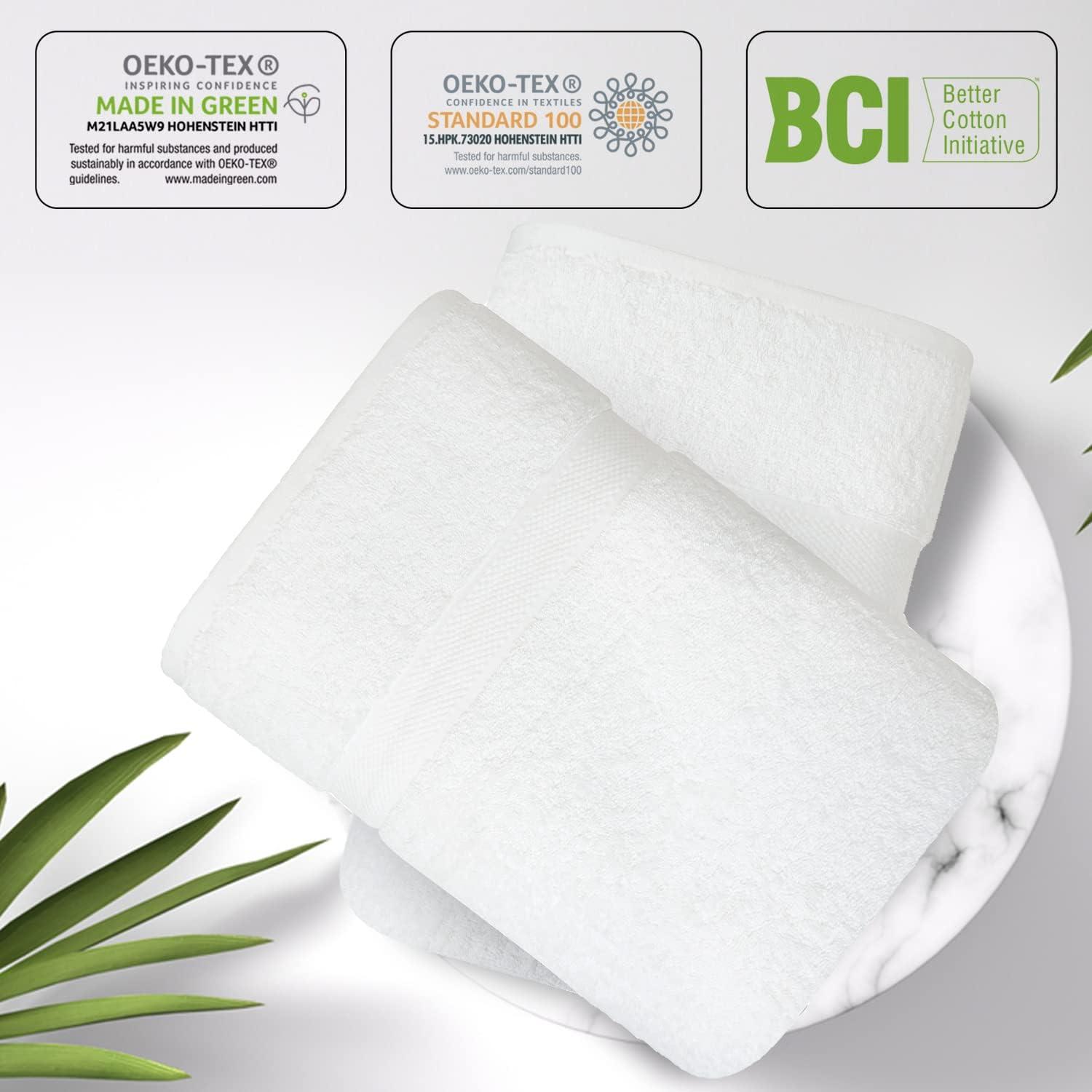 Infinitee Xclusives Premium White Bath Sheets Towels for Adults 2 Pack Extra  Large Bath Towels 35x70-100% Soft Cotton, Absorbent Oversized Towels, Hotel  & Spa Quality Towel Bath Sheets Brilliant White