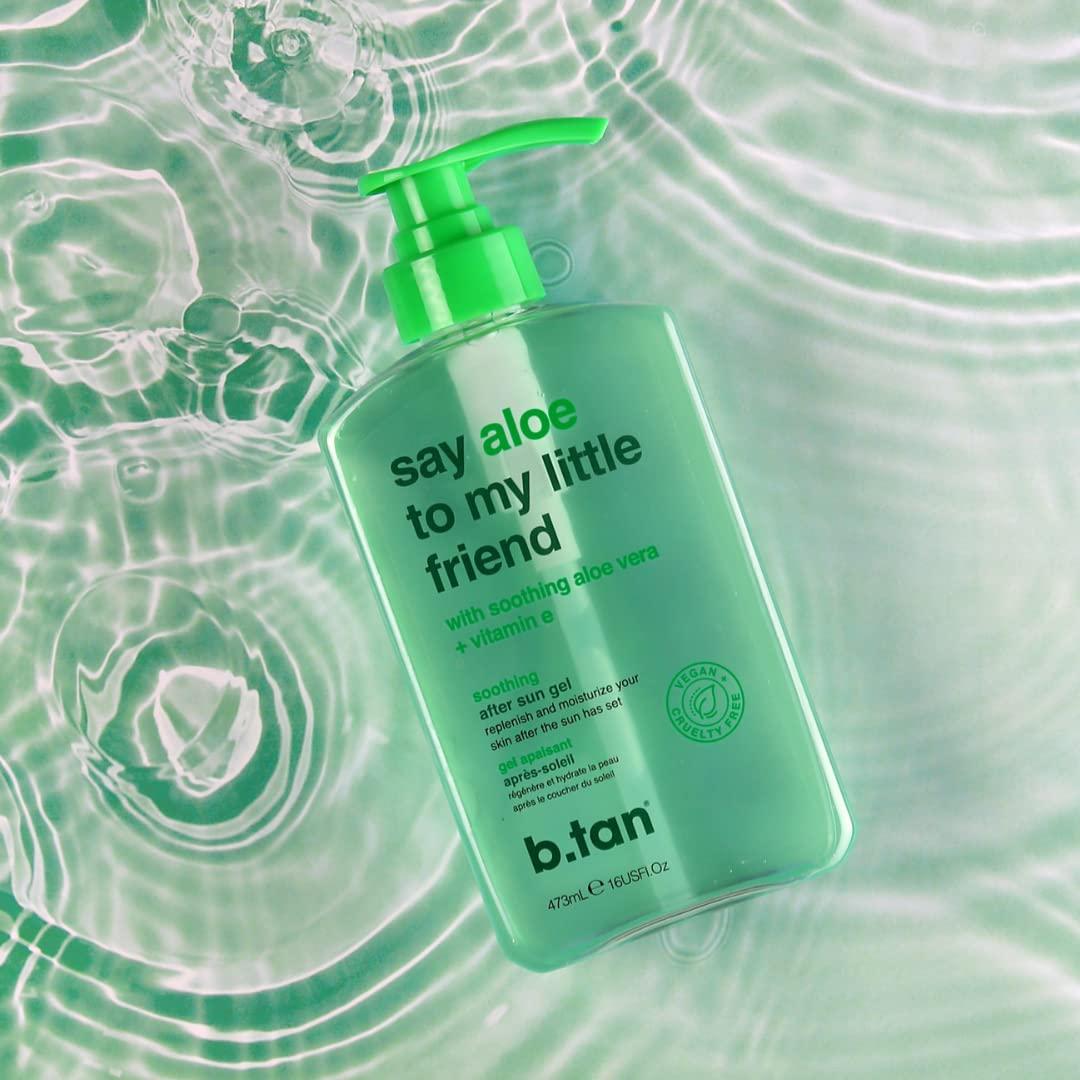 B.tan After-Sun-Gel Mit Aloe Vera – Beruhigend, Feuchtigkeitsspendend, 207 Ml