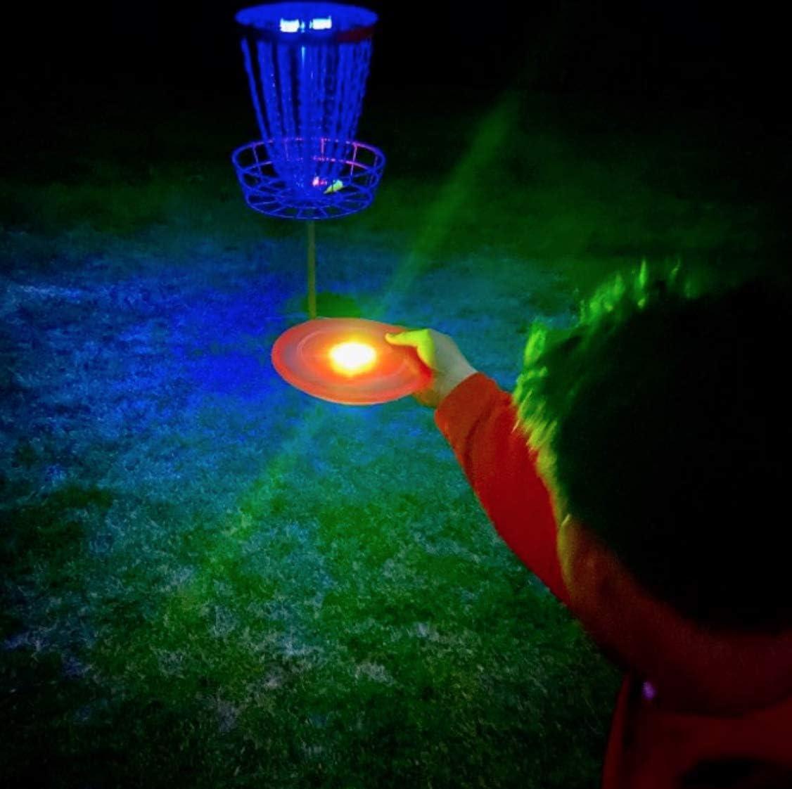 Birdi Disc Golf LED QuadLite Lights Bright Glow Night Disc Golf 8