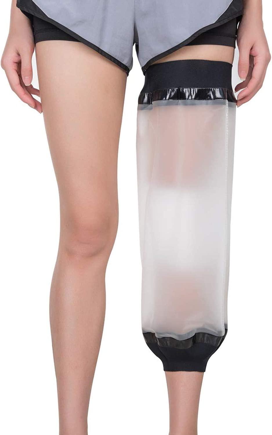 Adult Knee Cast Cover Shower Waterproof Knee Surgery Shower Cover