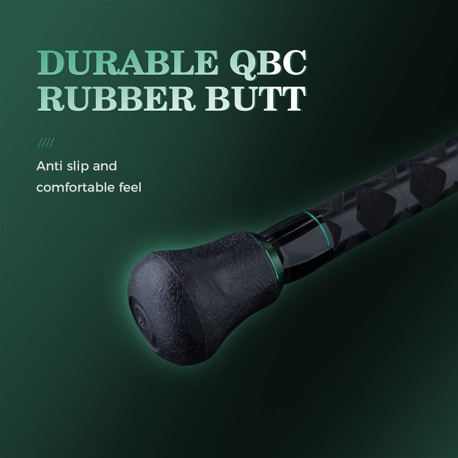 BERRYPRO Surf Rod Pure Carbon Surf Spinning Rod Graphite Surf Fishing Rod (9'/10 - View #12