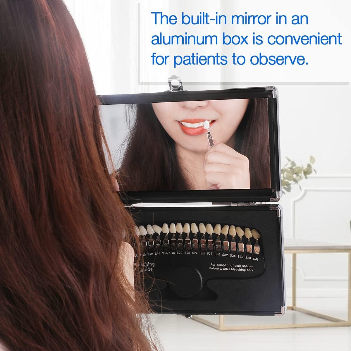 ANNWAH Dental Teeth Shade Guide Professional Porcelain 3D R20 Tooth