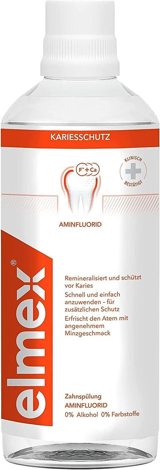 Elmex Anti Cavity Mouthwash 400ml Dental Care Essential for Strong Teeth