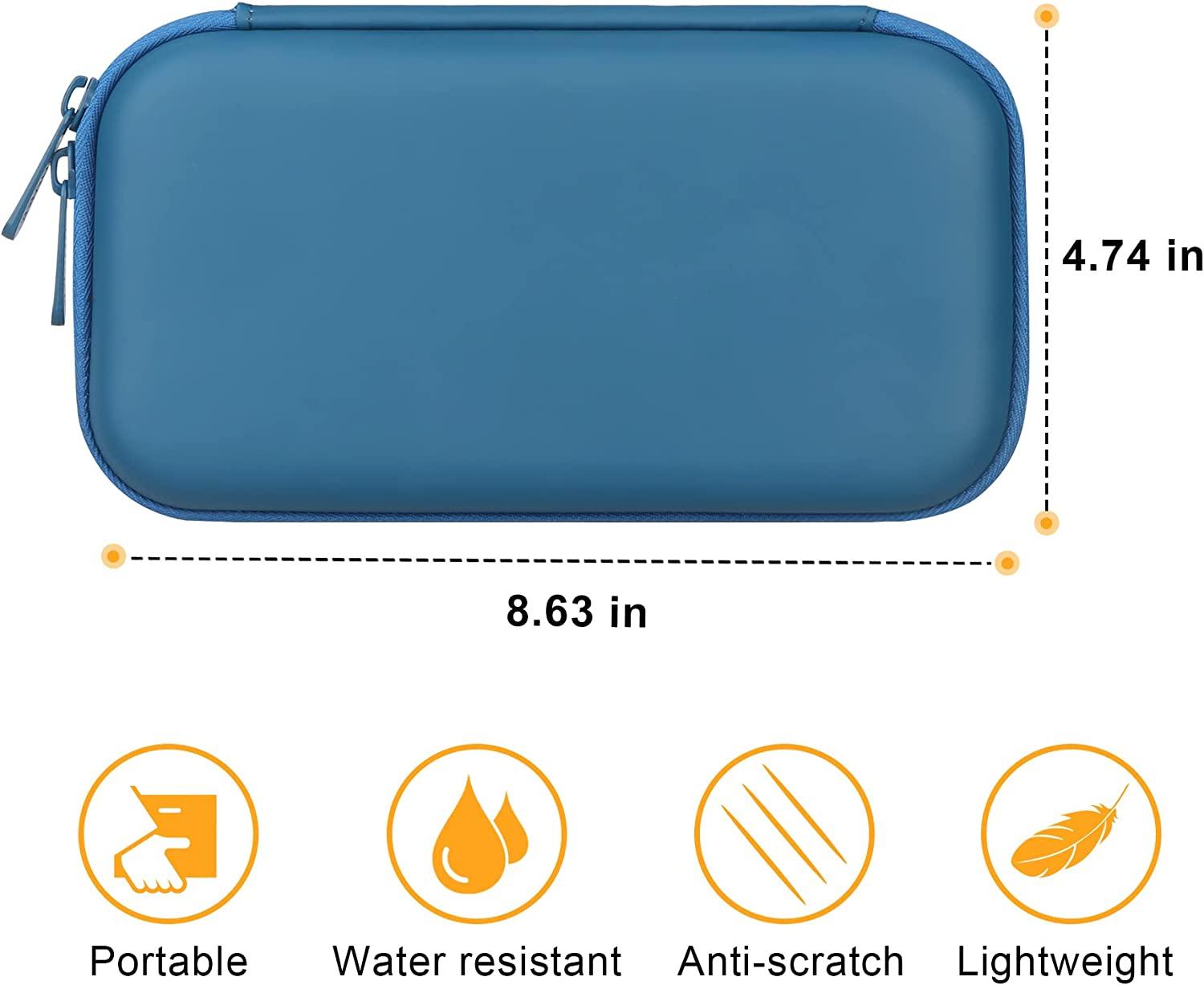 Elonbo Carrying Case for Asthma Inhaler Spacer Travel Organizer Bag