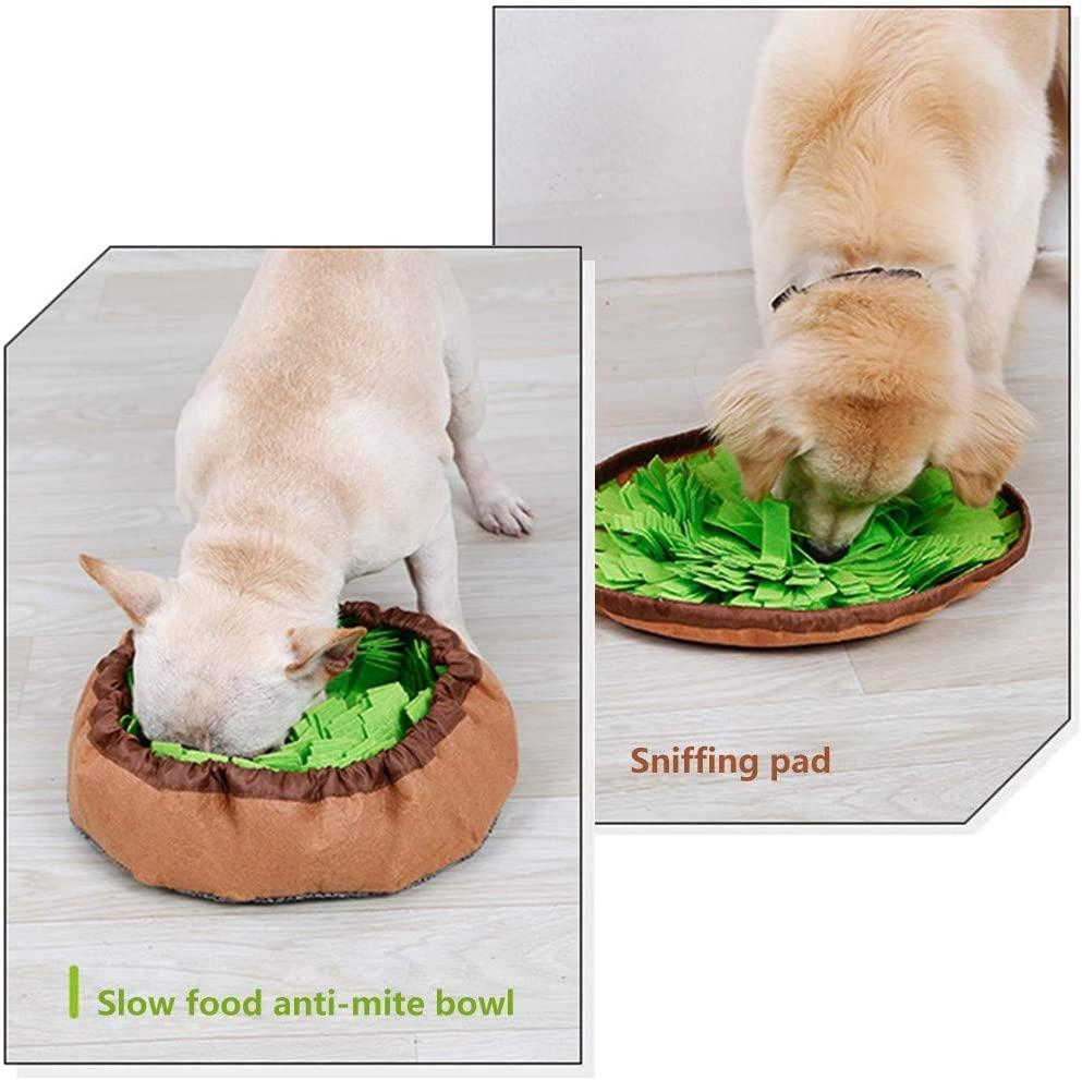 Pet Dog Sniffing Mat Dog Puzzle Toy Pet Snack Feeding Mat Boring  Interactive Gam