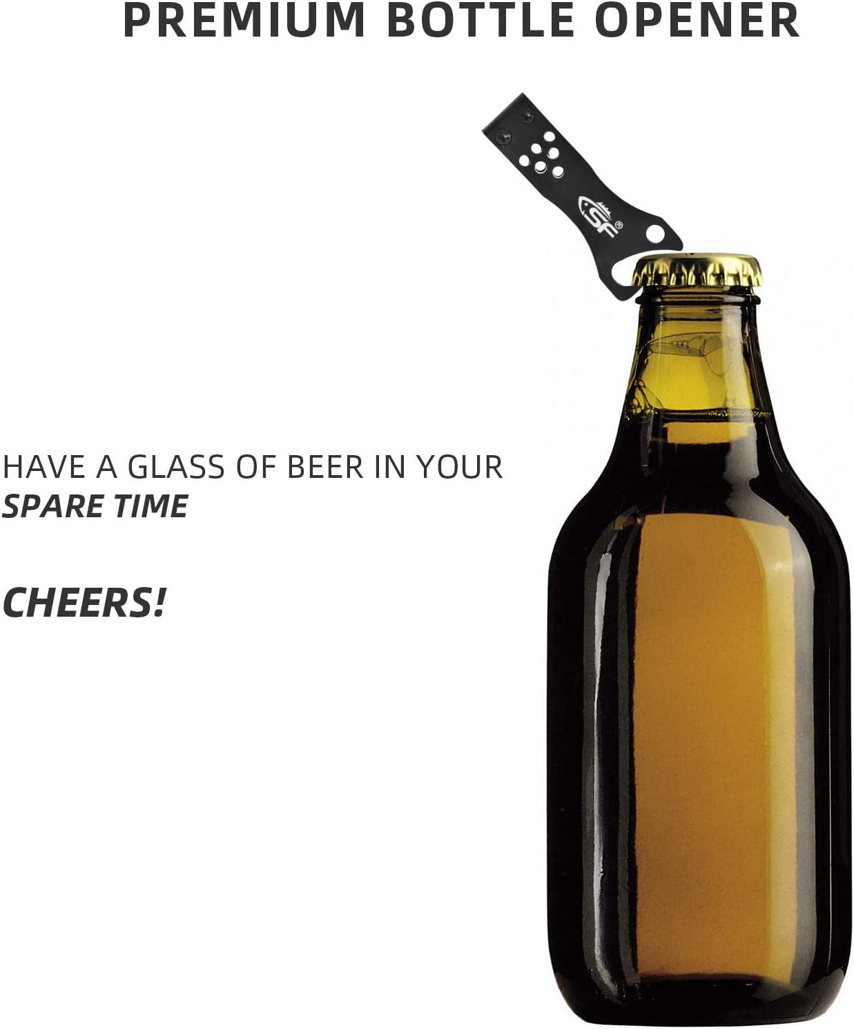 Multifunctional Can Opener Beer Bottle Opener Adjustable Stainless