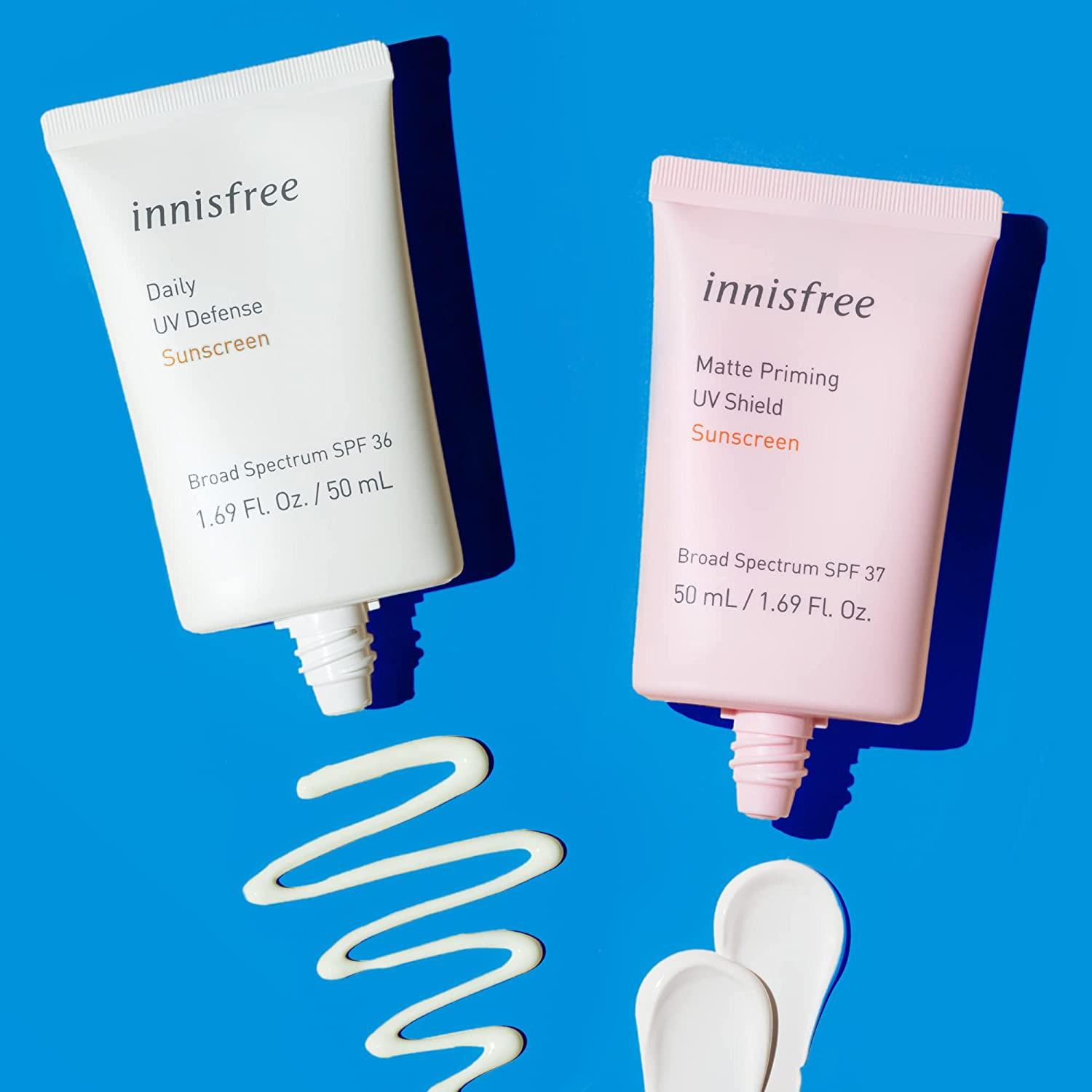 innisfree Daily UV Defense Sunscreen SPF 36 Broad Spectrum (Pack of 2)