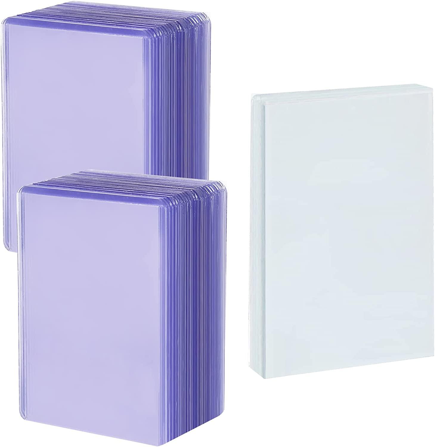 3"X4" Card Sleeves Top Loaders for Cards, Baseball Card Protectors Hard