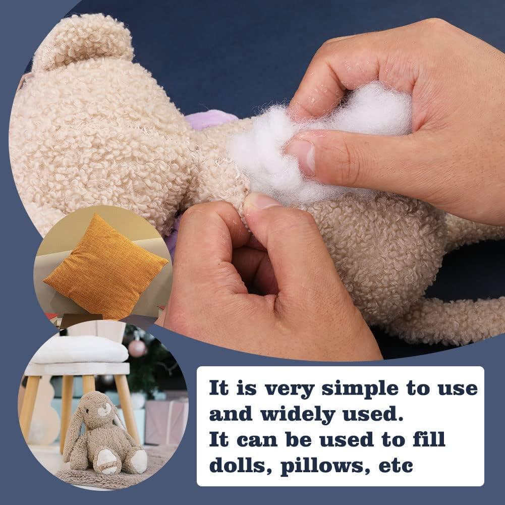 Down Alternative Stuffing Filling Synthetic Down For Plush Toys, Dolls – RB  & Co. Pillows