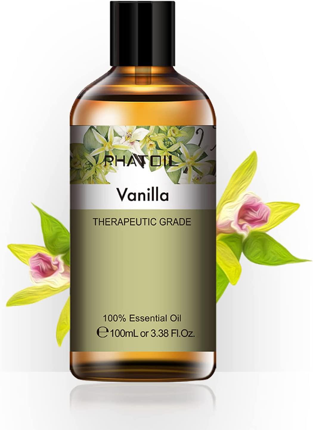 PHATOIL 100% Pure Essential Oil 100ml Aromatherapy Oils for Diffuser,  Humidifier