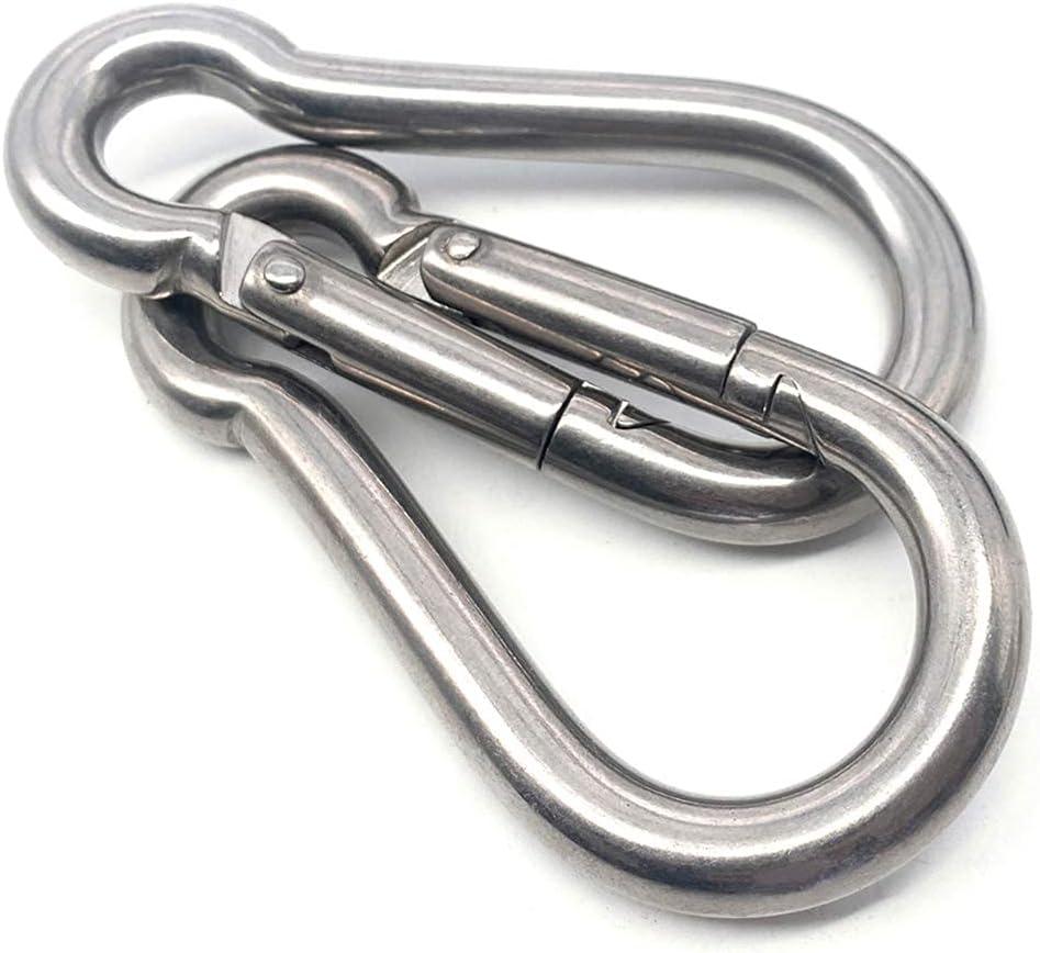 3.15 Inches 4 Inches Stainless Steel Carabiner for Gym Equipment