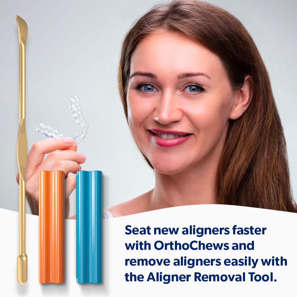 EverSmile OrthoChews Dental Aligner Seater with Aligner Removal Tool