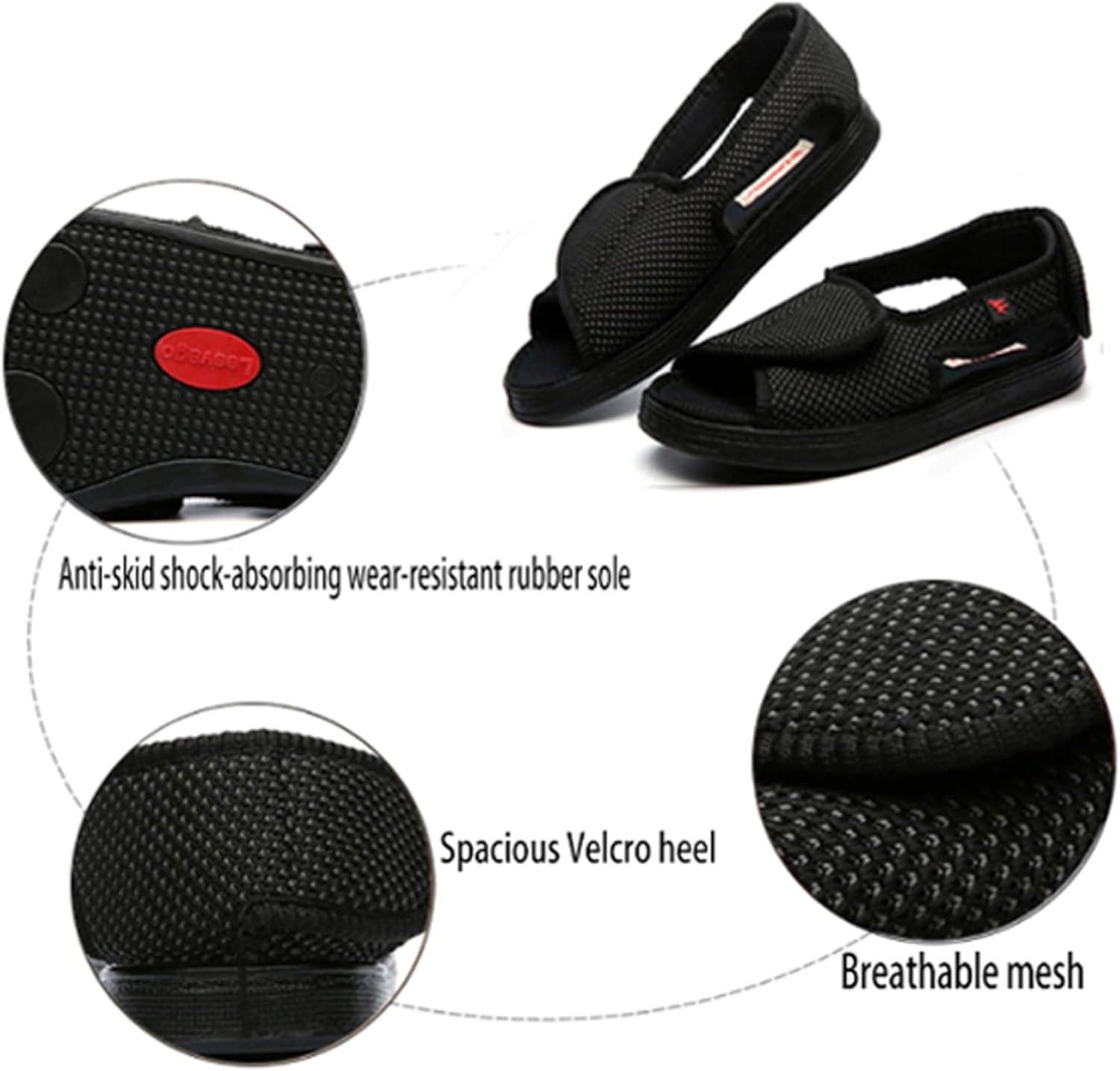 adjustable shoes for swollen feet