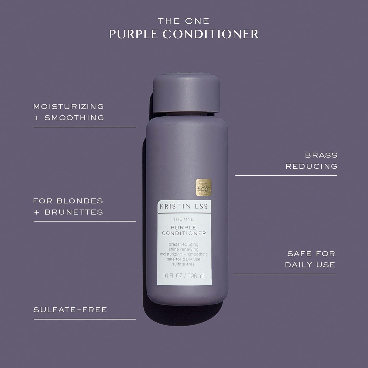 Kristin Ess The One Purple Shampoo and Conditioner Set 10 fl. oz. each