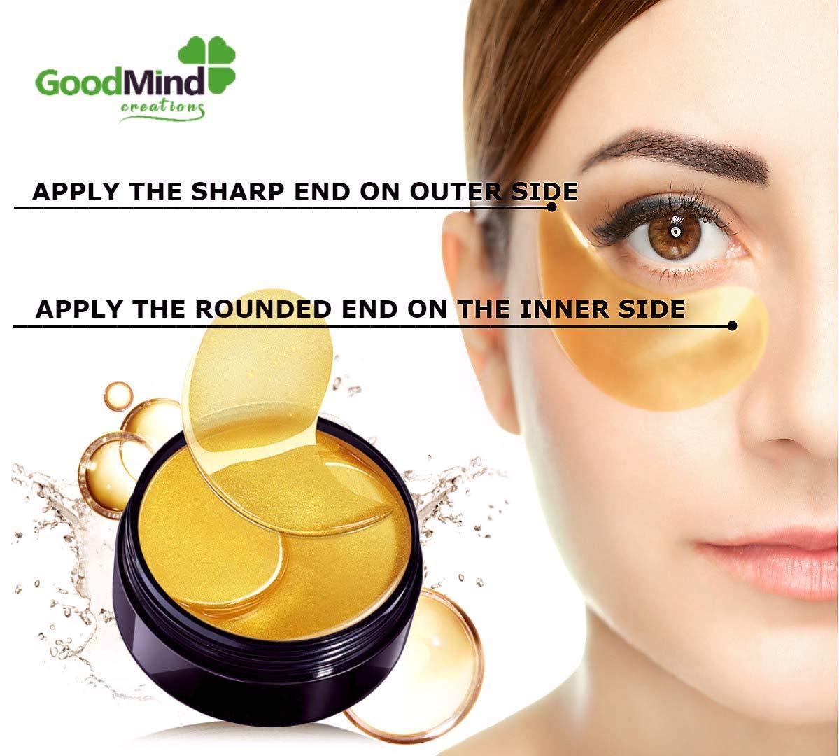 Under Eye Gel Patches 20 Pairs - Golden Eye Mask With Amino Acid & Collagen Cooling Eye - View #7