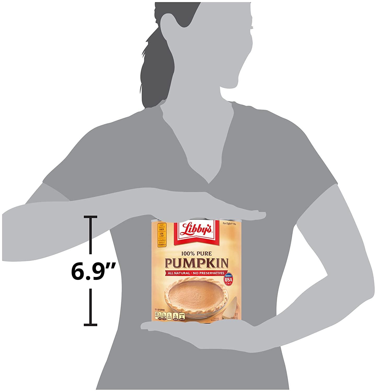 Libby's Pumpkin Pie Filling 100% Pure Pumpkin for Thanksgiving