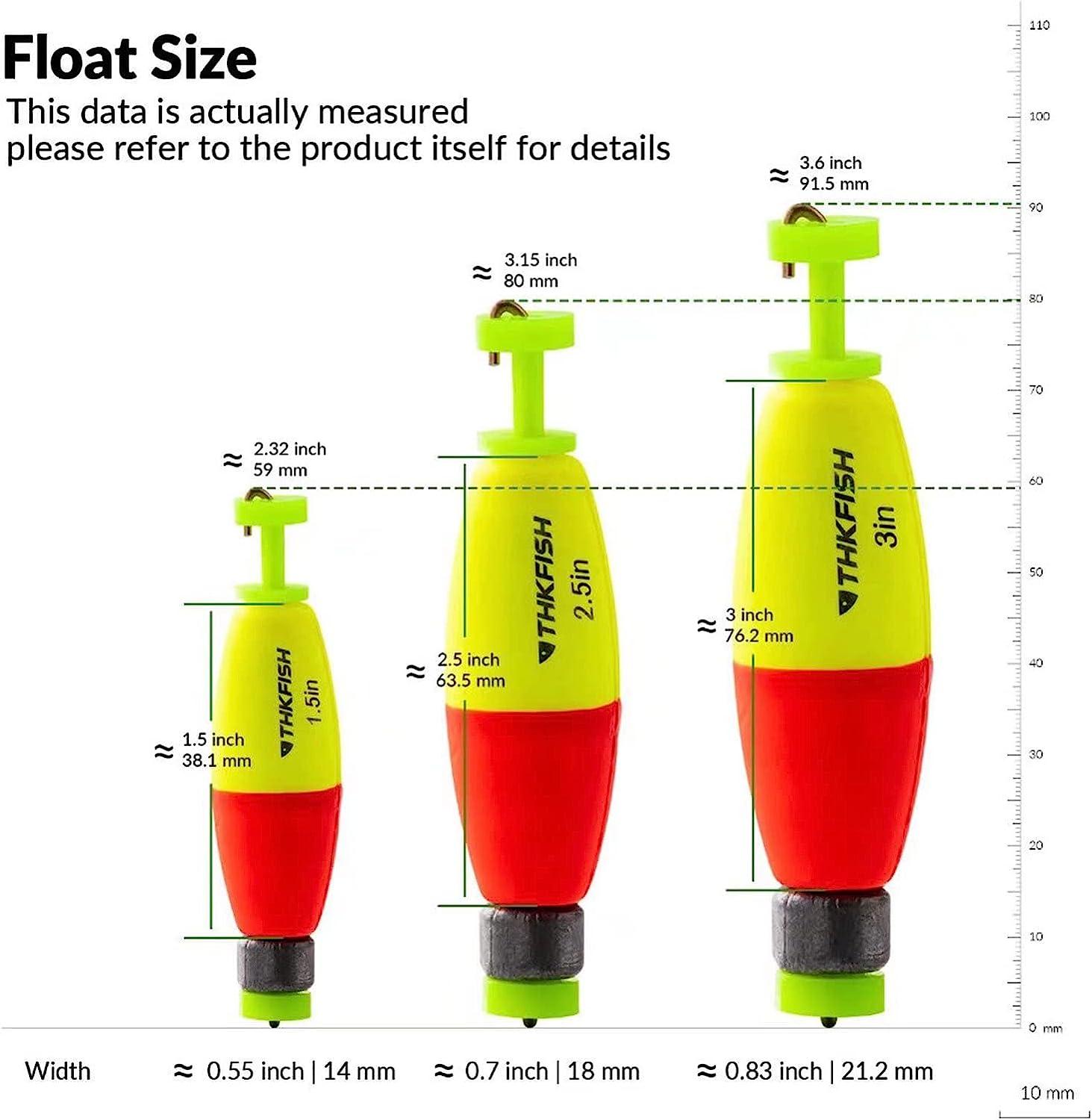 Bream Bobber Float, Gapen 6, 7, 8, 9 inch