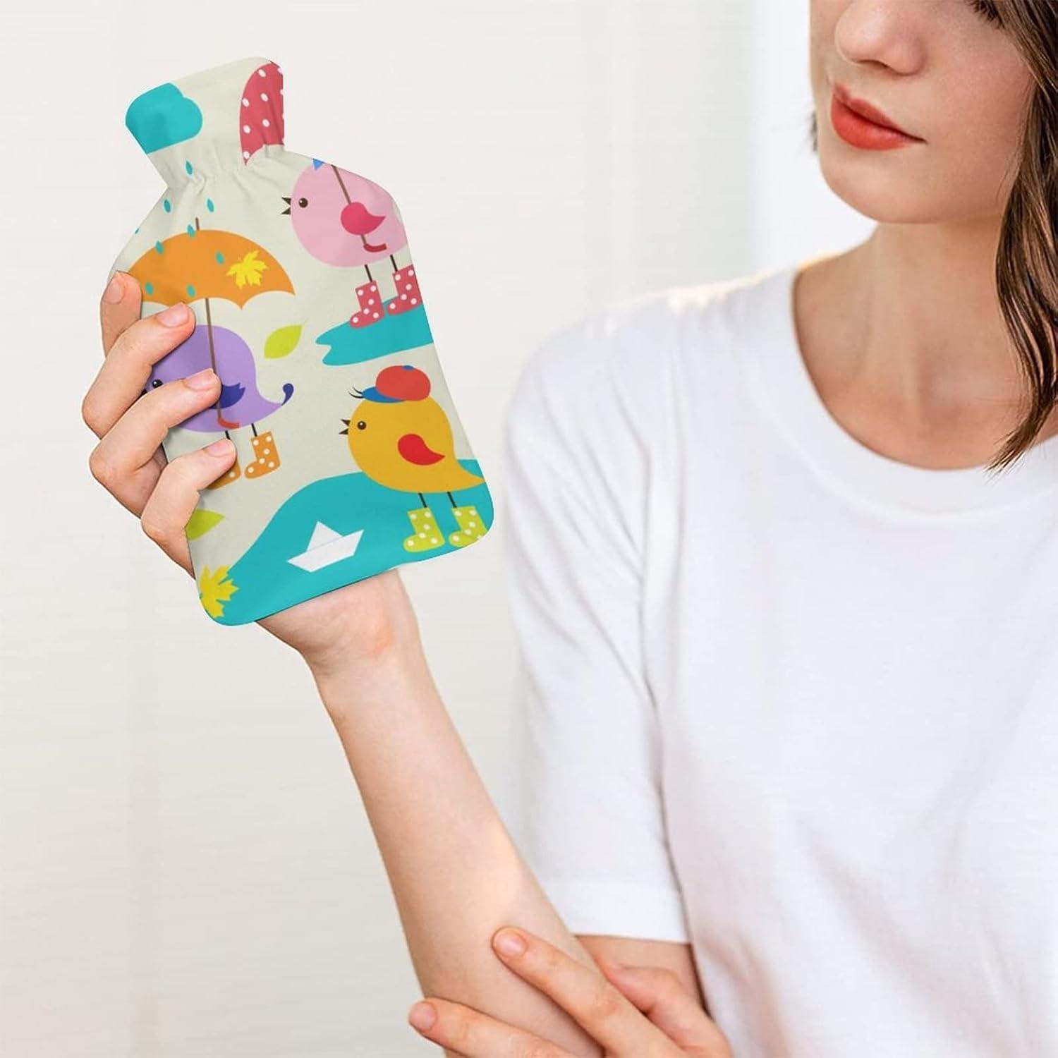 Capybara Hot Water Bottle, Plush Hand Warmer With 500ml Kids Hot Water Bottle, Animals Hot Water Bottles Can Warm Hands And Feet, For Kids, Babies - View #11