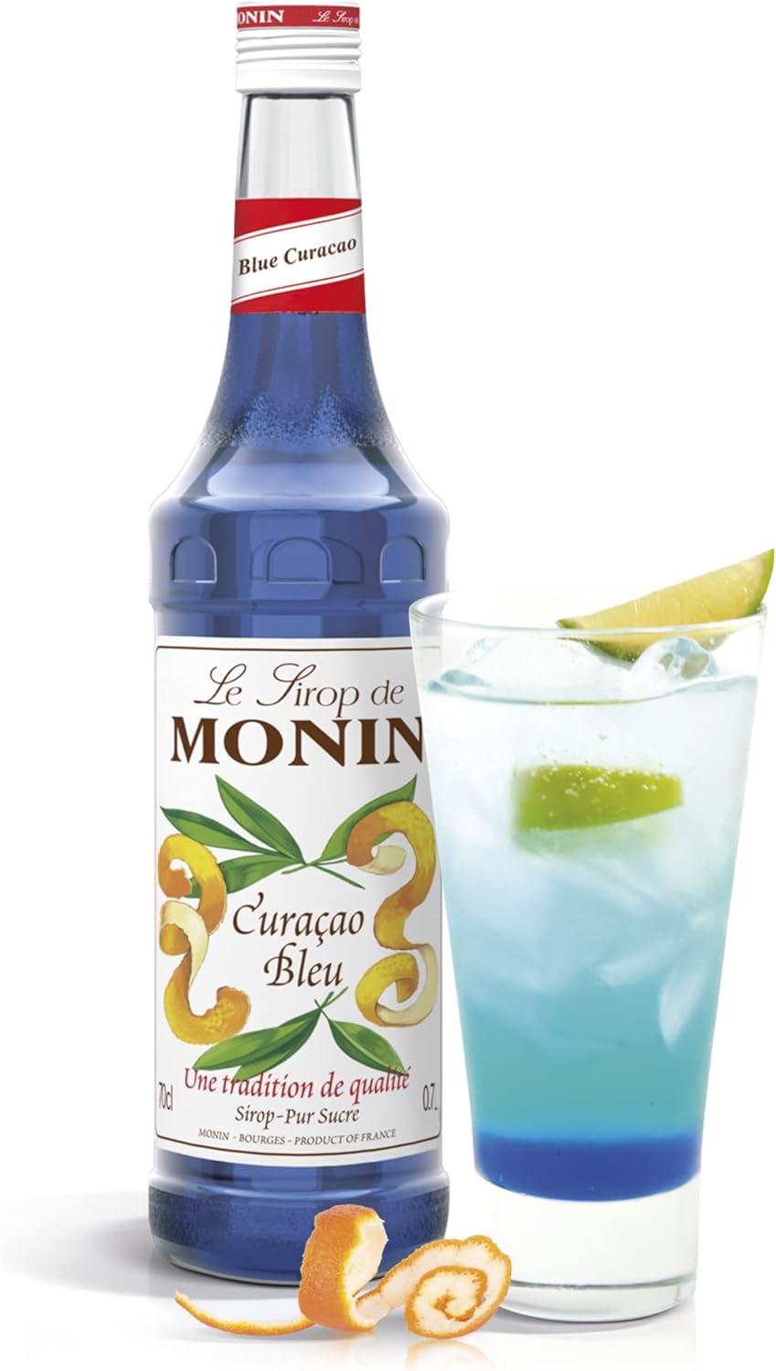 MONIN Blue Curacao 700ml 16本 Amazon.com: Monin - Premium Blue Curacao Syrup | Iconic Blue