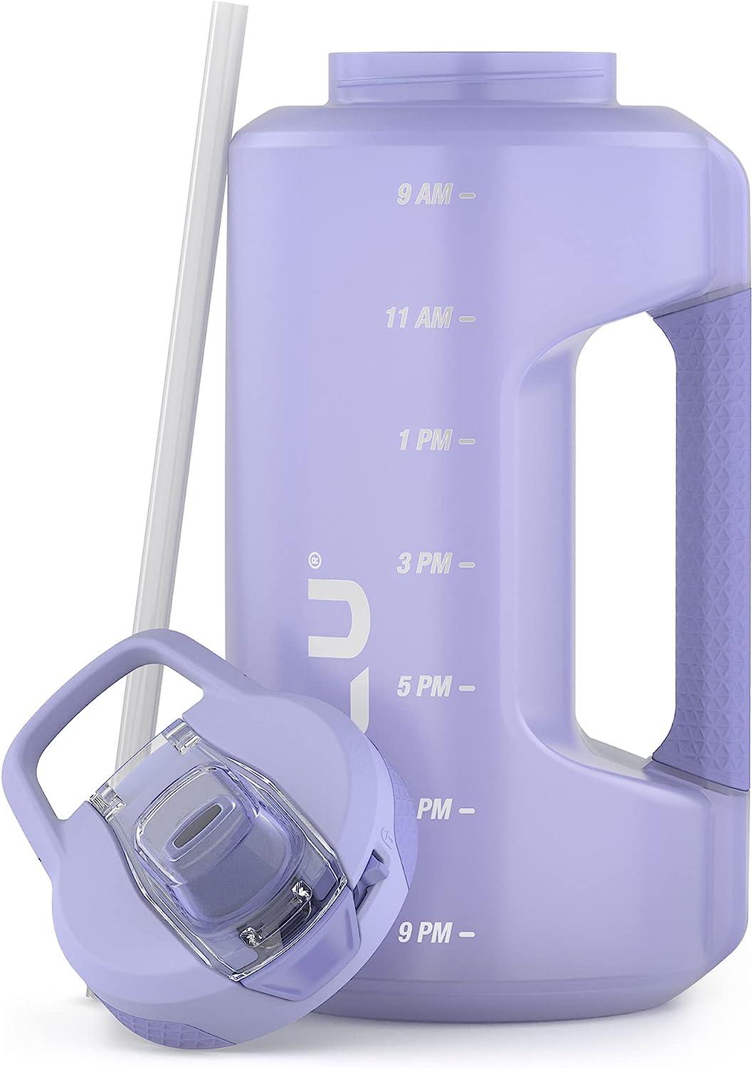 ZULU 2 Borracce HydroTrack 64 Oz Con Indicatori Orario: Viola E Azzurro Per Monitorare L'Idratazione - 2