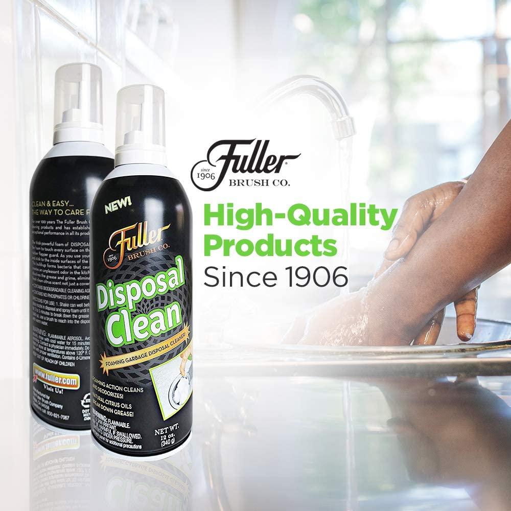 Fuller Brush Garbage Disposal Cleaner - Foaming Action for Kitchen Sink  Disposer & More - Fresh Citrus Scent 12 oz. 1 Pack